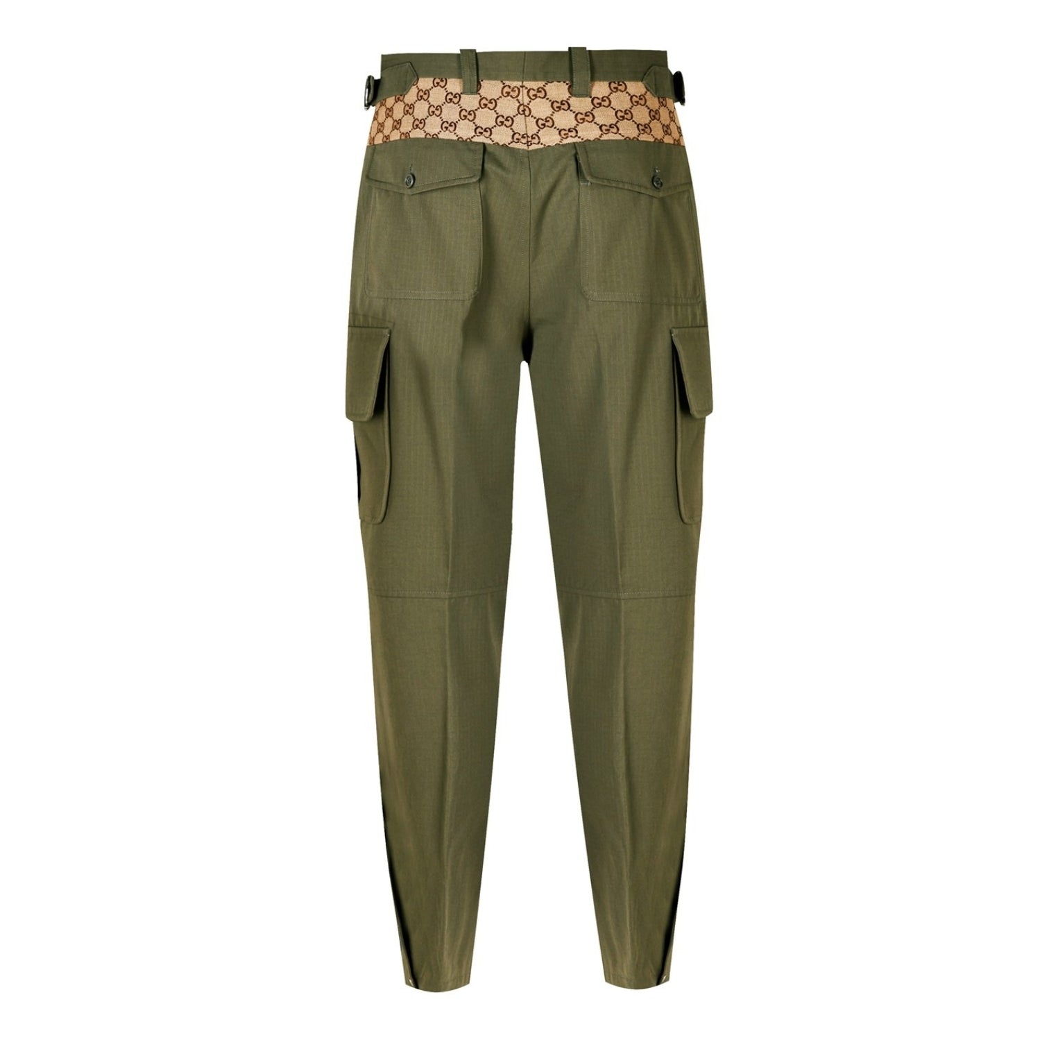 LUXURY HUB GUCCI GG CARGO TROUSERS