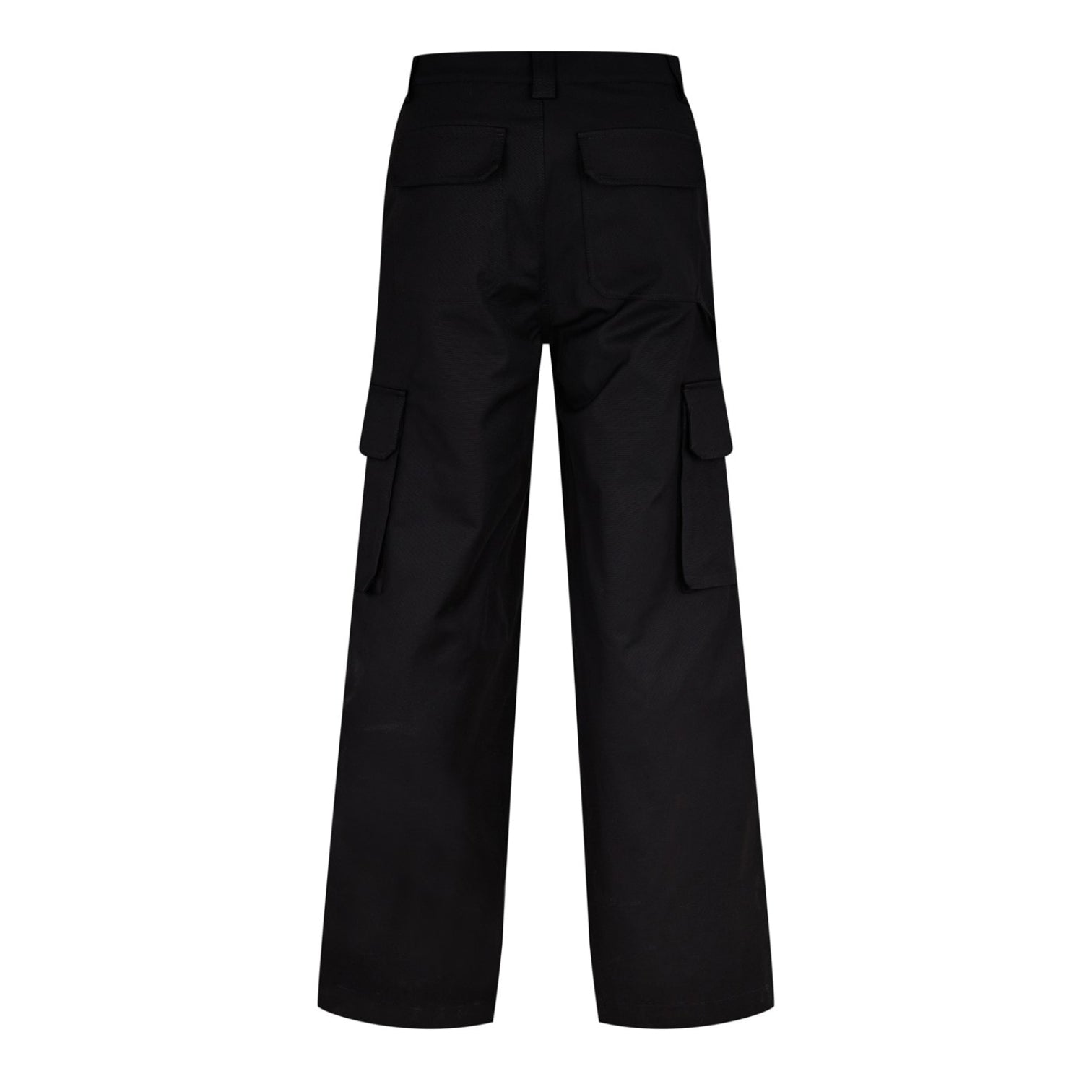 LUXURY HUB VALENTINO CANVAS CARGO TROUSERS