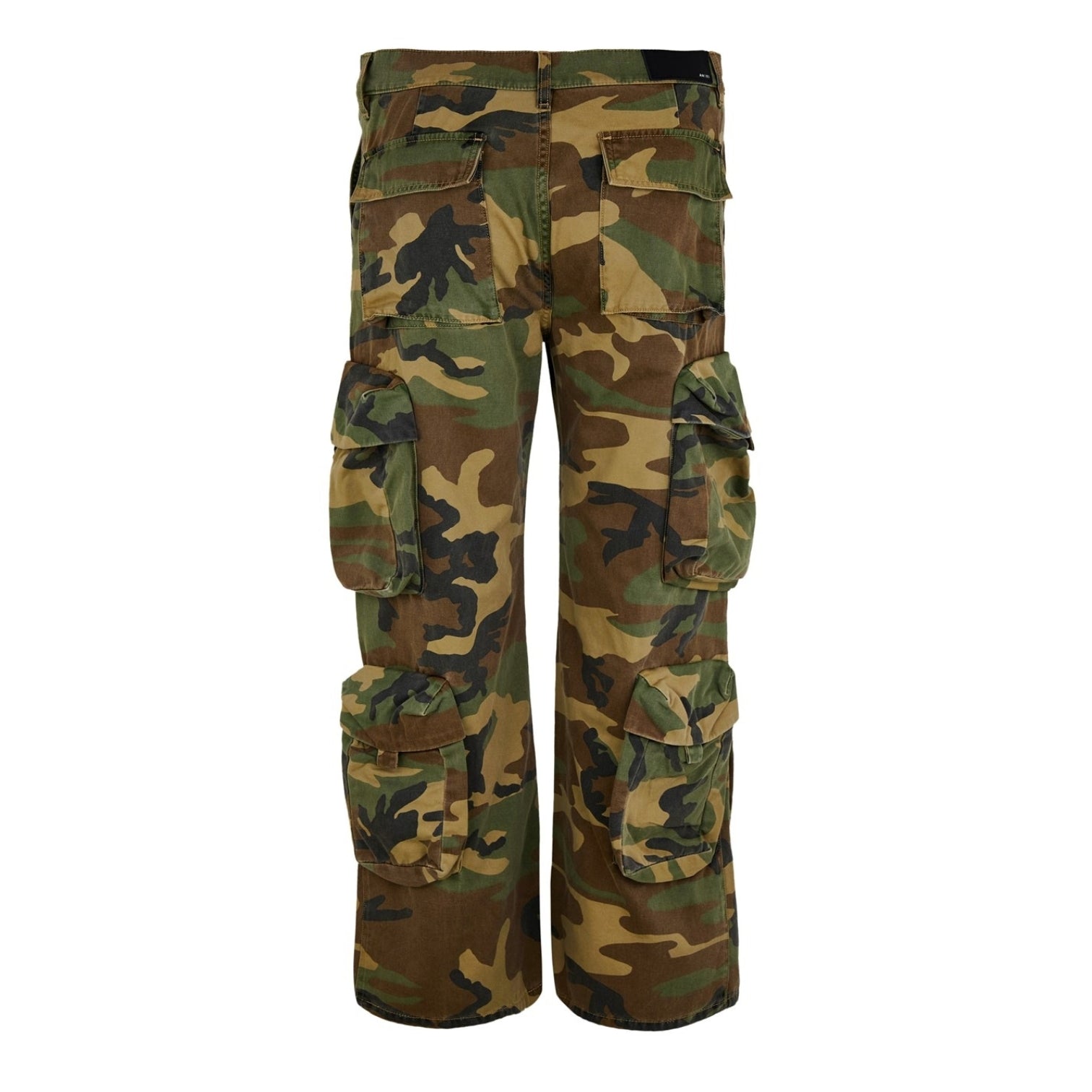 LUXURY HUB AMIRI UTILITY CAMO CARGO TROUSERS