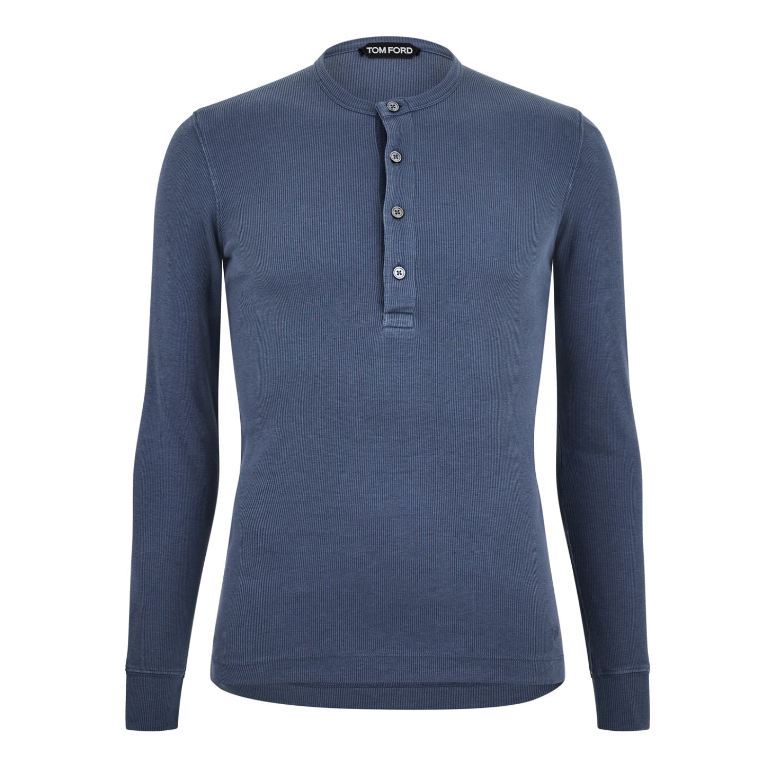 LUXURY HUB TOM FORD TF RIB L/S HENLEY