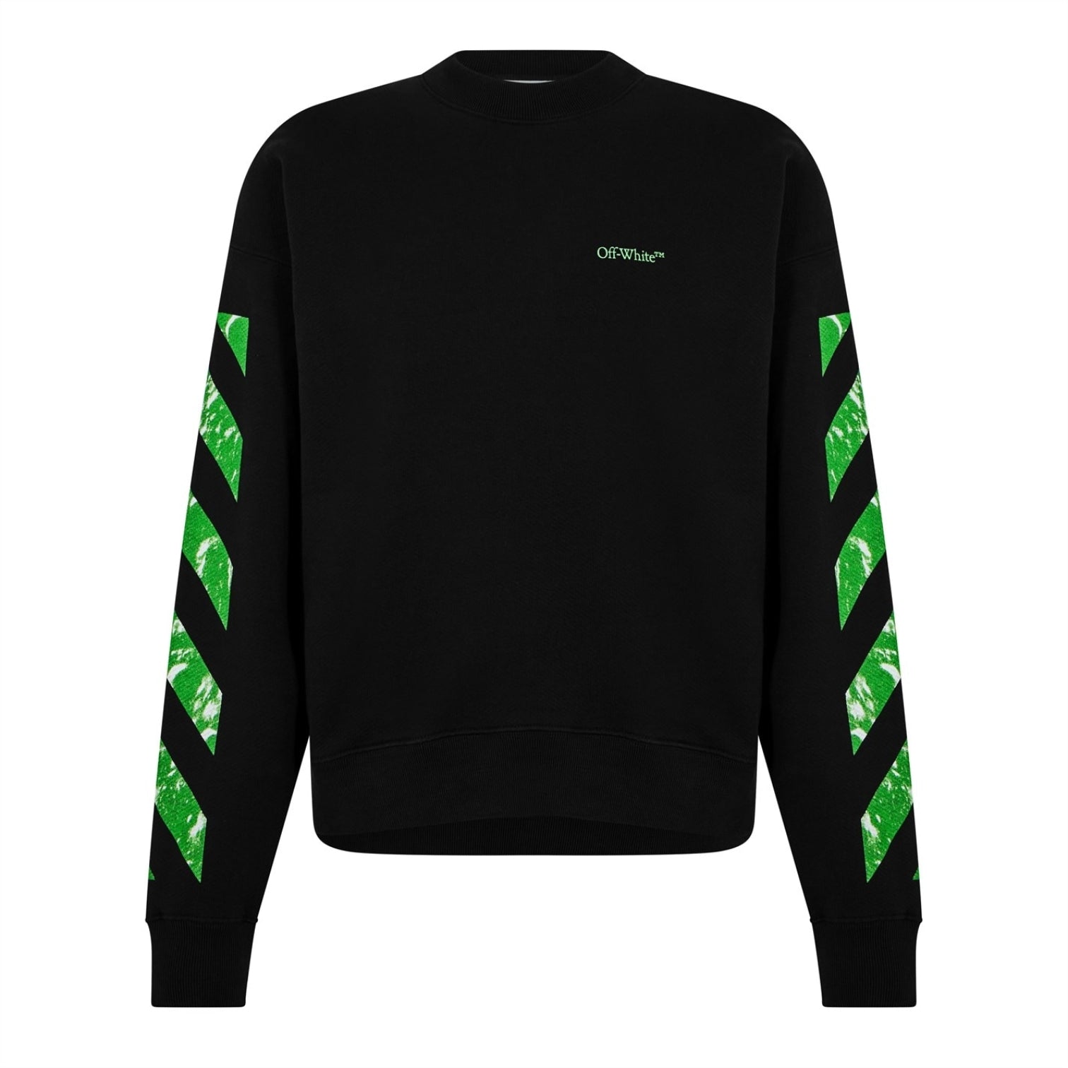 LUXURY HUB OFF WHITE MOON CAM ARROW CREW SWEATSHIRT