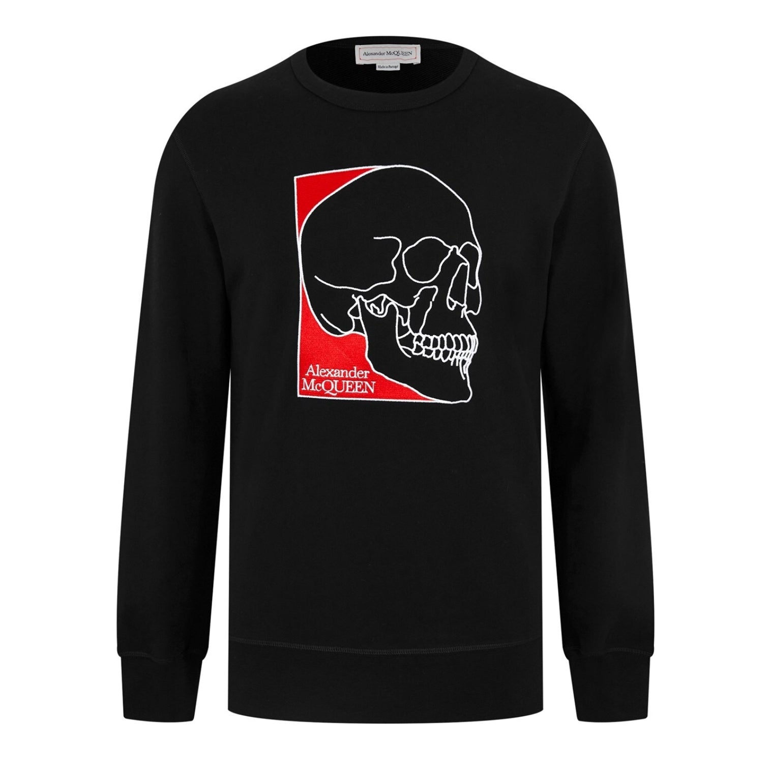 LUXURY HUB ALEXANDER MCQUEEN SKULL BOX SWEATSHIRT