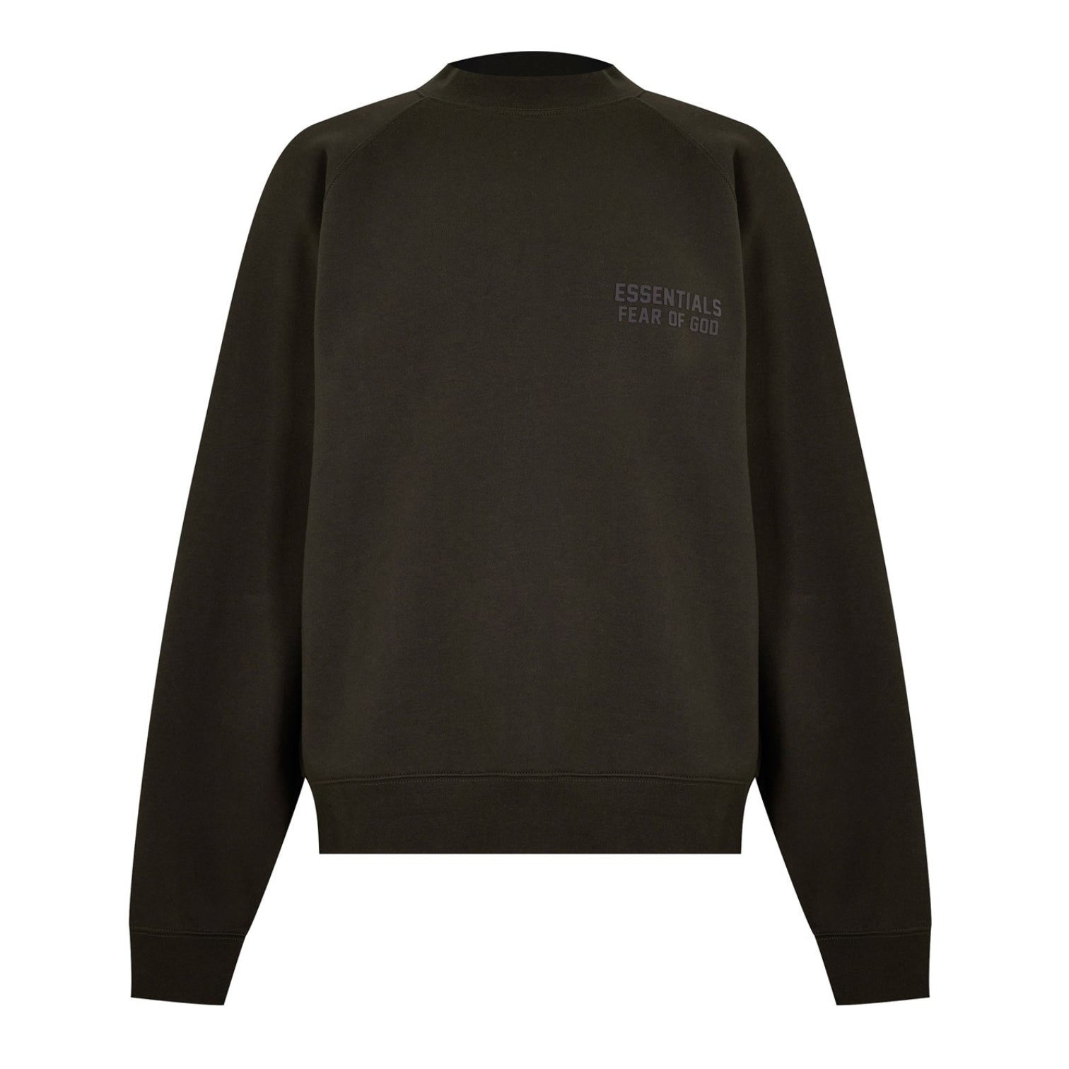 LUXURY HUB FEAR OF GOD ESSENTIALS RIBBED LOGO SWEATER