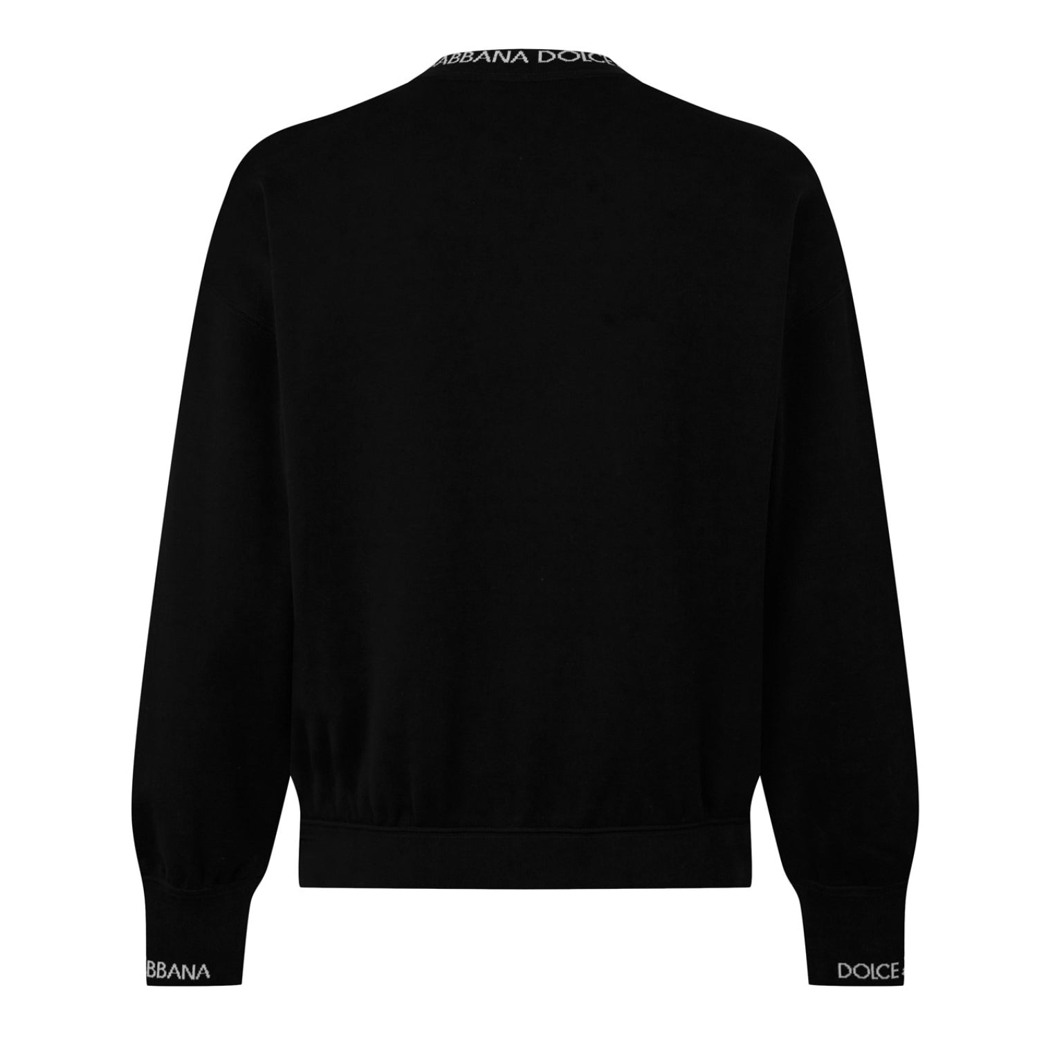 LUXURY HUB DOLCE AND GABBANA JERSEY SWEATSHIRT