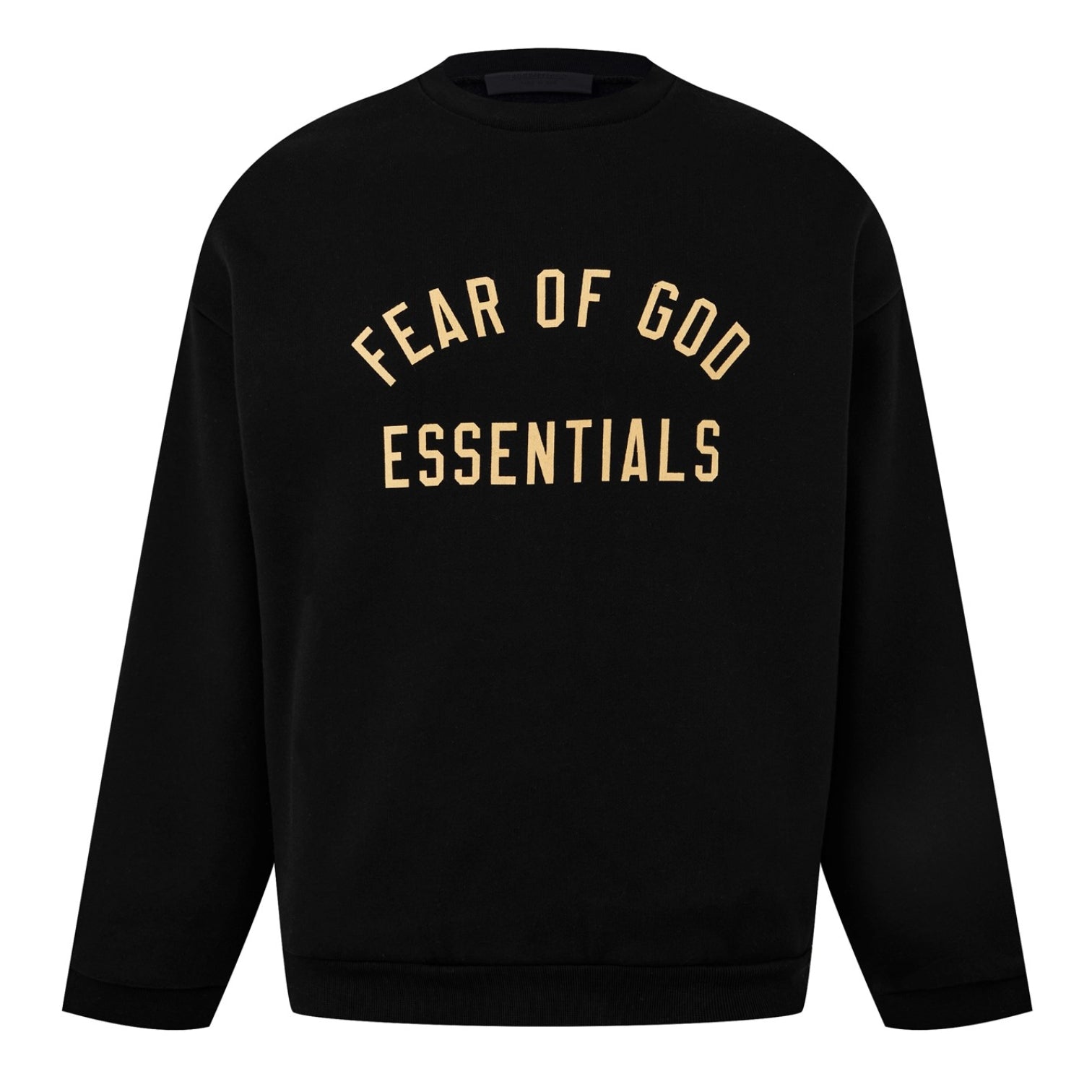 LUXURY HUB FEAR OF GOD ESSENTIALS FLEECE CREW NECK SWEATER