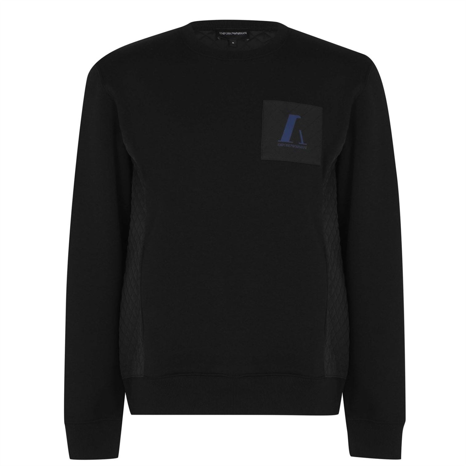 LUXURY HUB EMPORIO ARMANI PATCH SWEATSHIRT