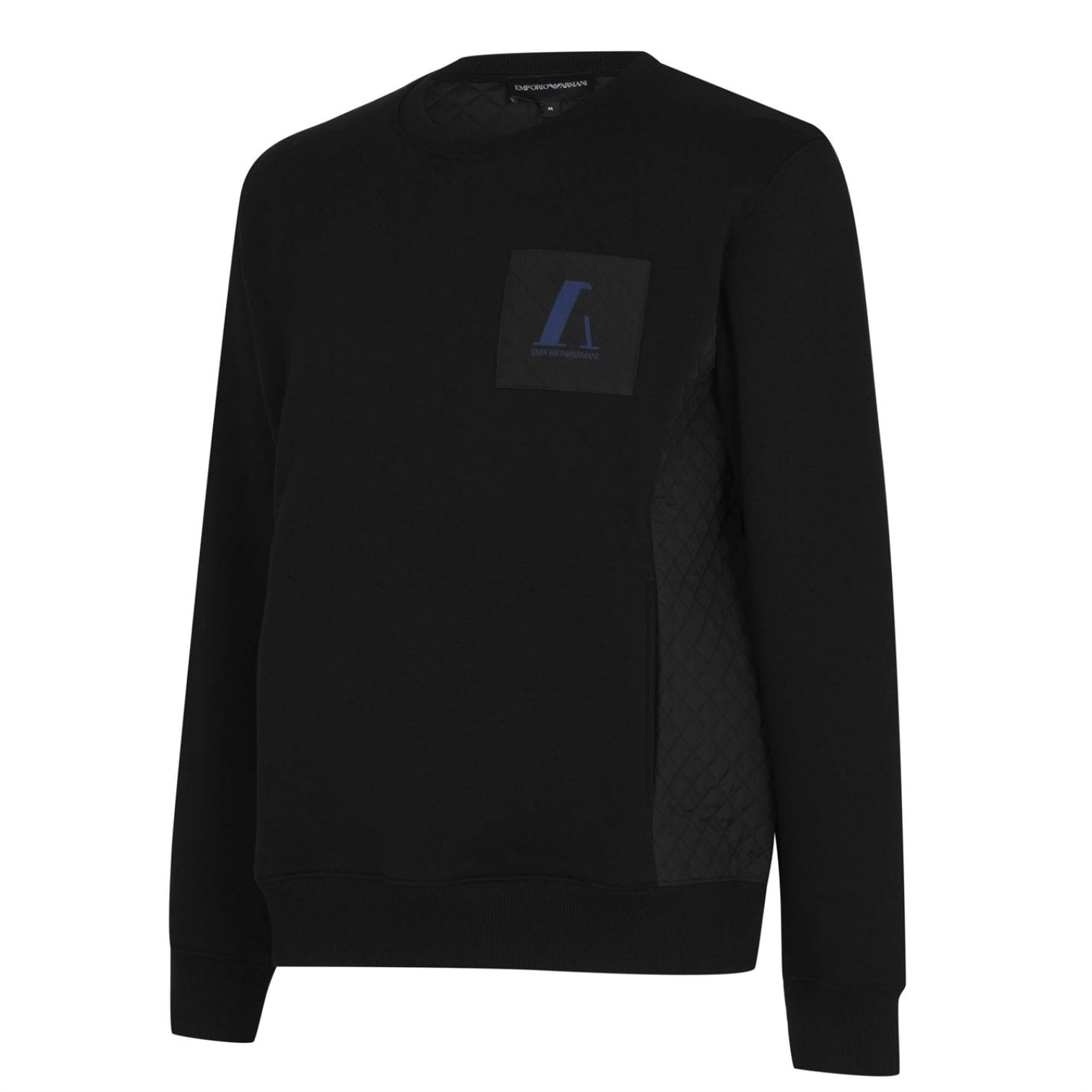 LUXURY HUB EMPORIO ARMANI PATCH SWEATSHIRT