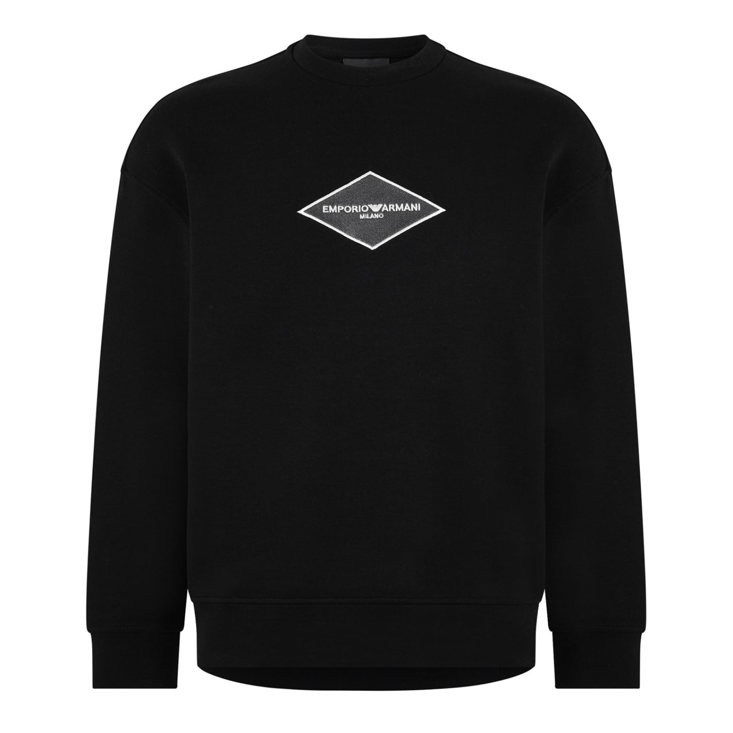 LUXURY HUB EMPORIO ARMANI DIAMOND LOGO SWEATSHIRT