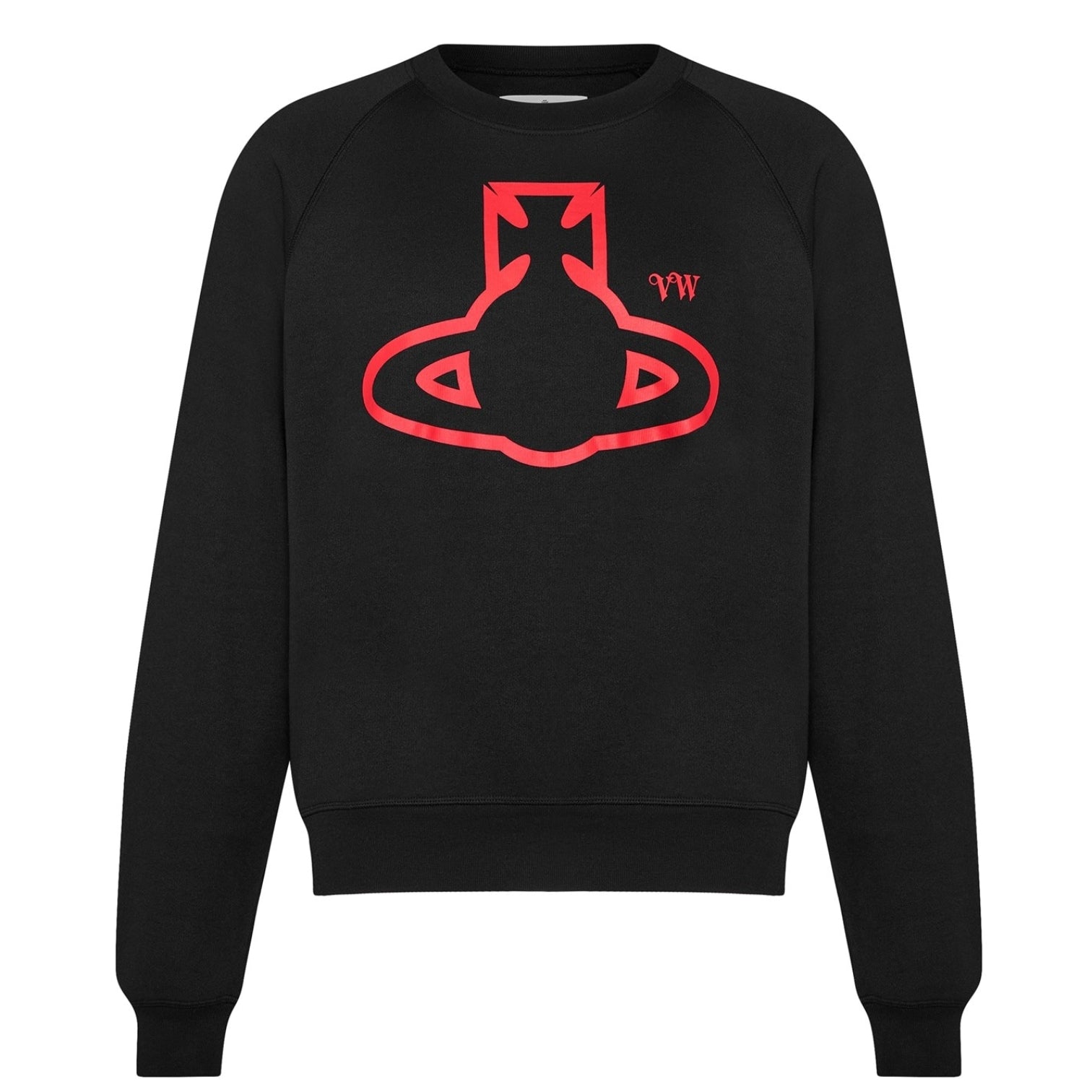 LUXURY HUB VIVIENNE WESTWOOD ORB RAGLAN SWEATSHIRT