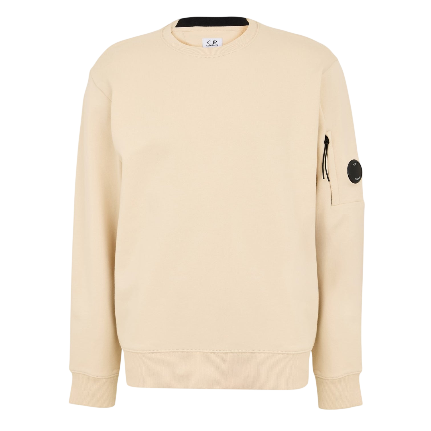 LUXURY HUB CP COMPANY MEN'S LENS CREW-NECK SWEATSHIRT