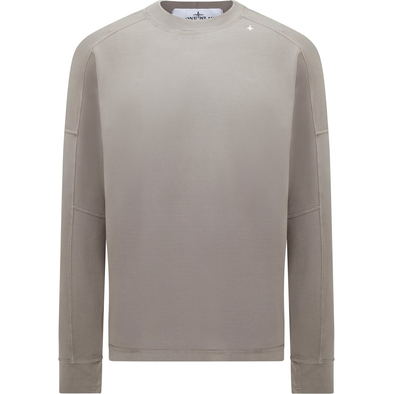 LUXURY HUB STONE ISLAND STELLINA COTTON CREWNECK SWEATER