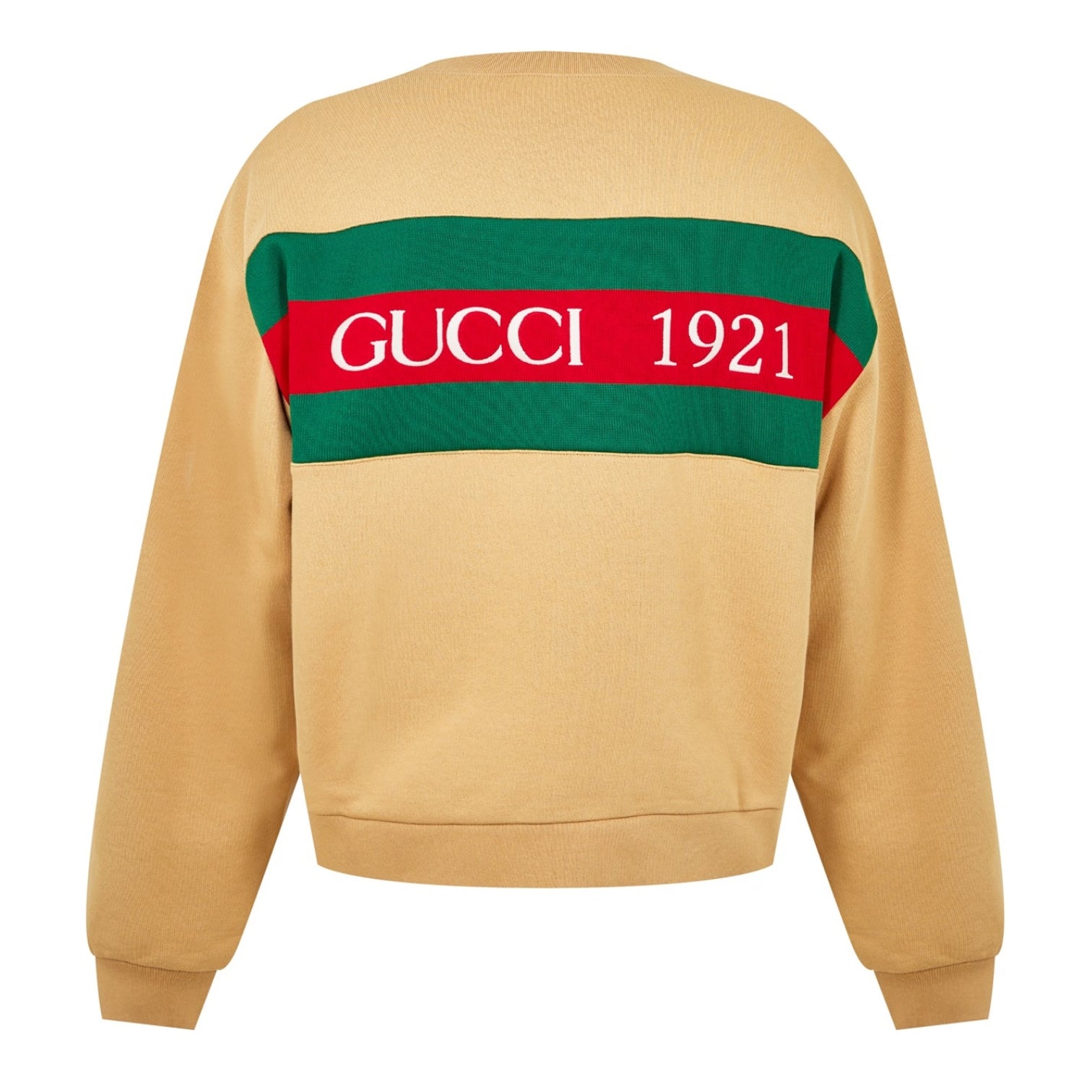 LUXURY HUB GUCCI WEB JERSEY SWEATSHIRT