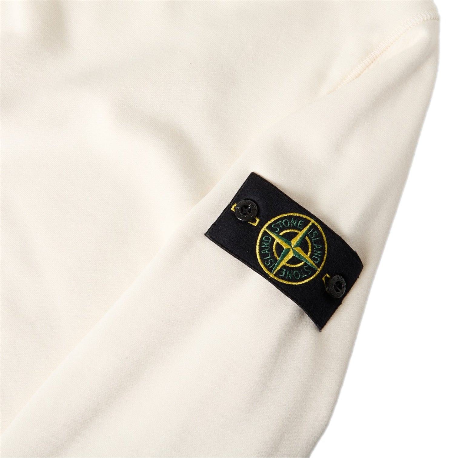 LUXURY HUB STONE ISLAND MEN'S FLEECE CREW SWEATSHIRT