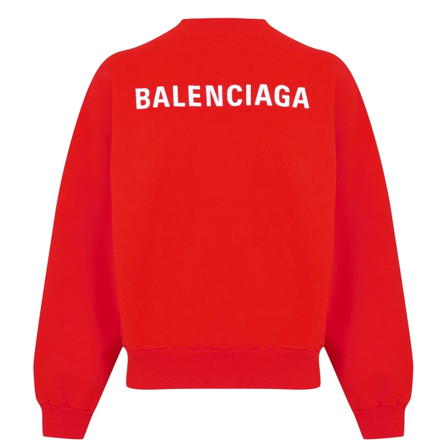 LUXURY HUB BALENCIAGA CLASSIC LOGO CREWNECK