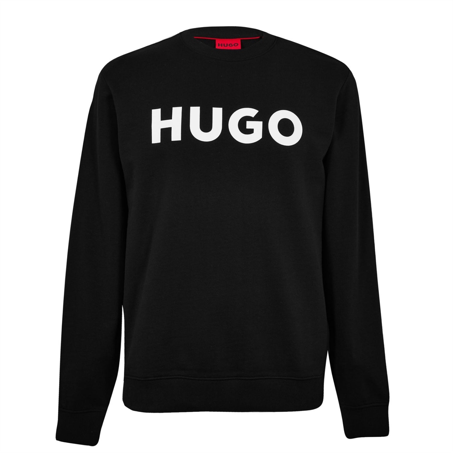 LUXURY HUB HUGO SWEATSHIRT IN ORGANIC INTERLOCK COTTON