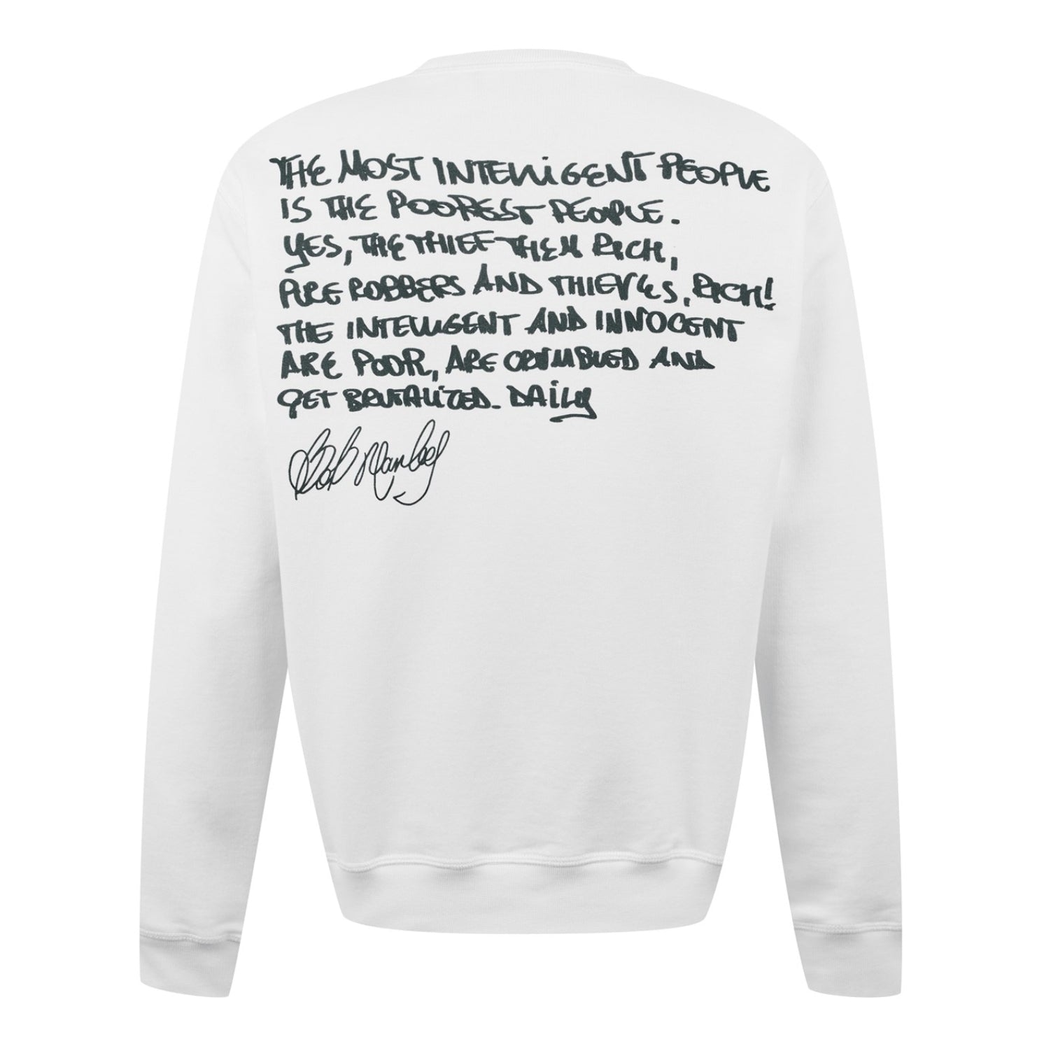 LUXURY HUB DSQUARED2 BOB MARLEY SWEATSHIRT