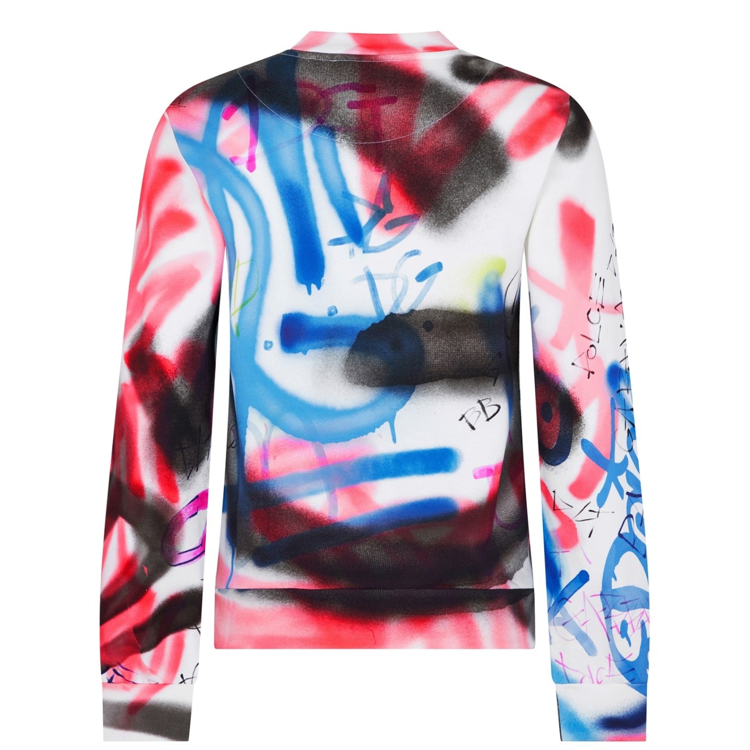 LUXURY HUB DOLCE AND GABBANA GRAFFITI SWEATSHIRT