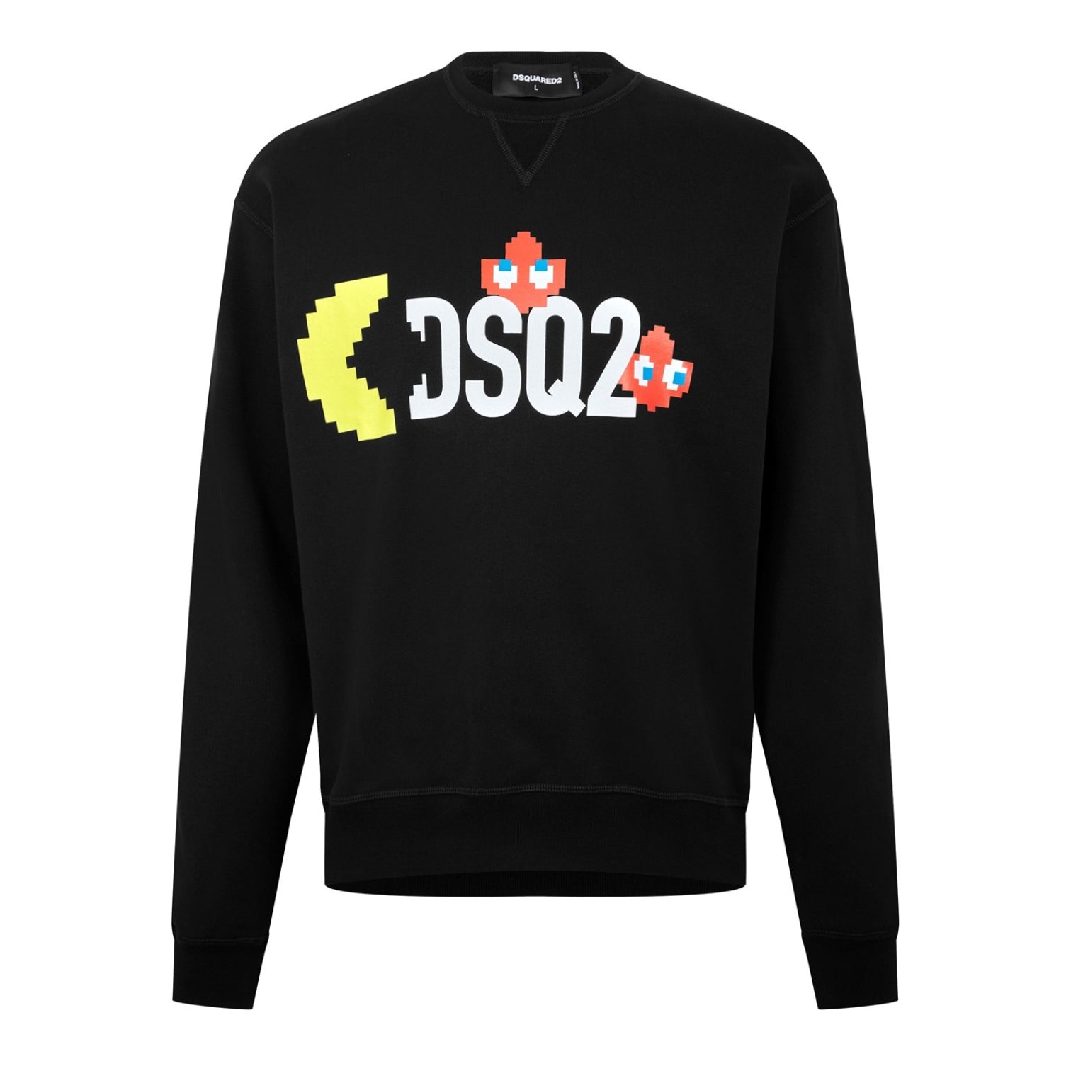 LUXURY HUB DSQUARED2 PAC-MAN SWEATSHIRT