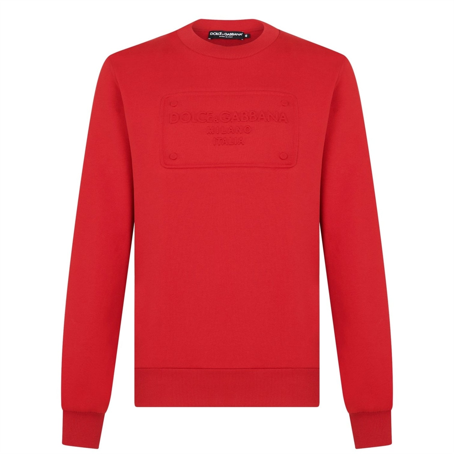 LUXURY HUB DOLCE AND GABBANA BOX LOGO SWEATSHIRT