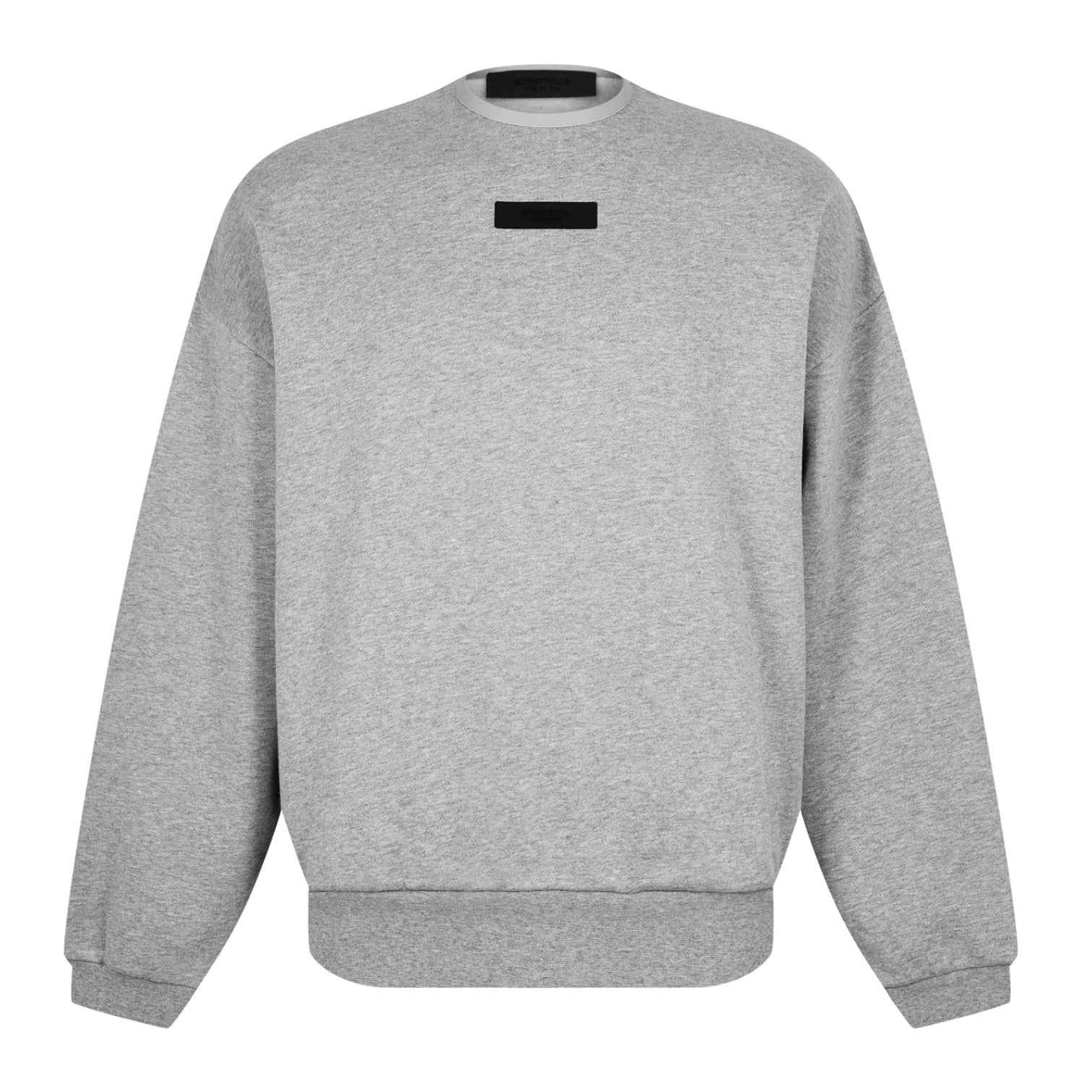 LUXURY HUB FEAR OF GOD ESSENTIALS LOGO CREW SWEATER