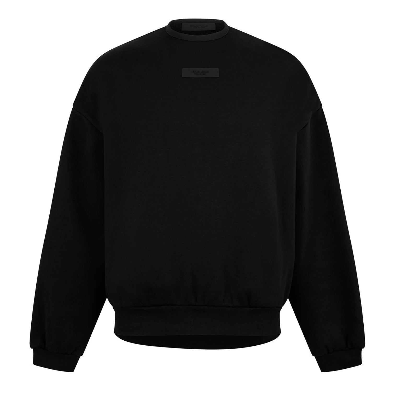 LUXURY HUB FEAR OF GOD ESSENTIALS LOGO CREW SWEATER