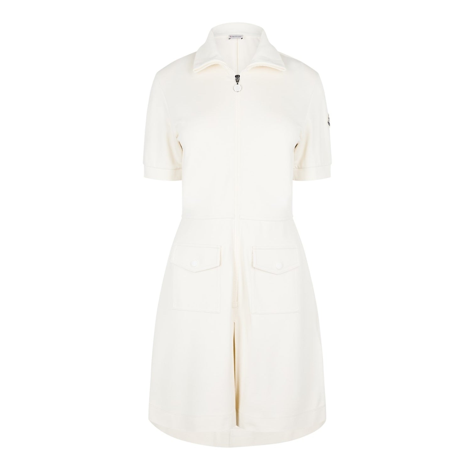 LUXURY HUB MONCLER POLO ZIP DRESS