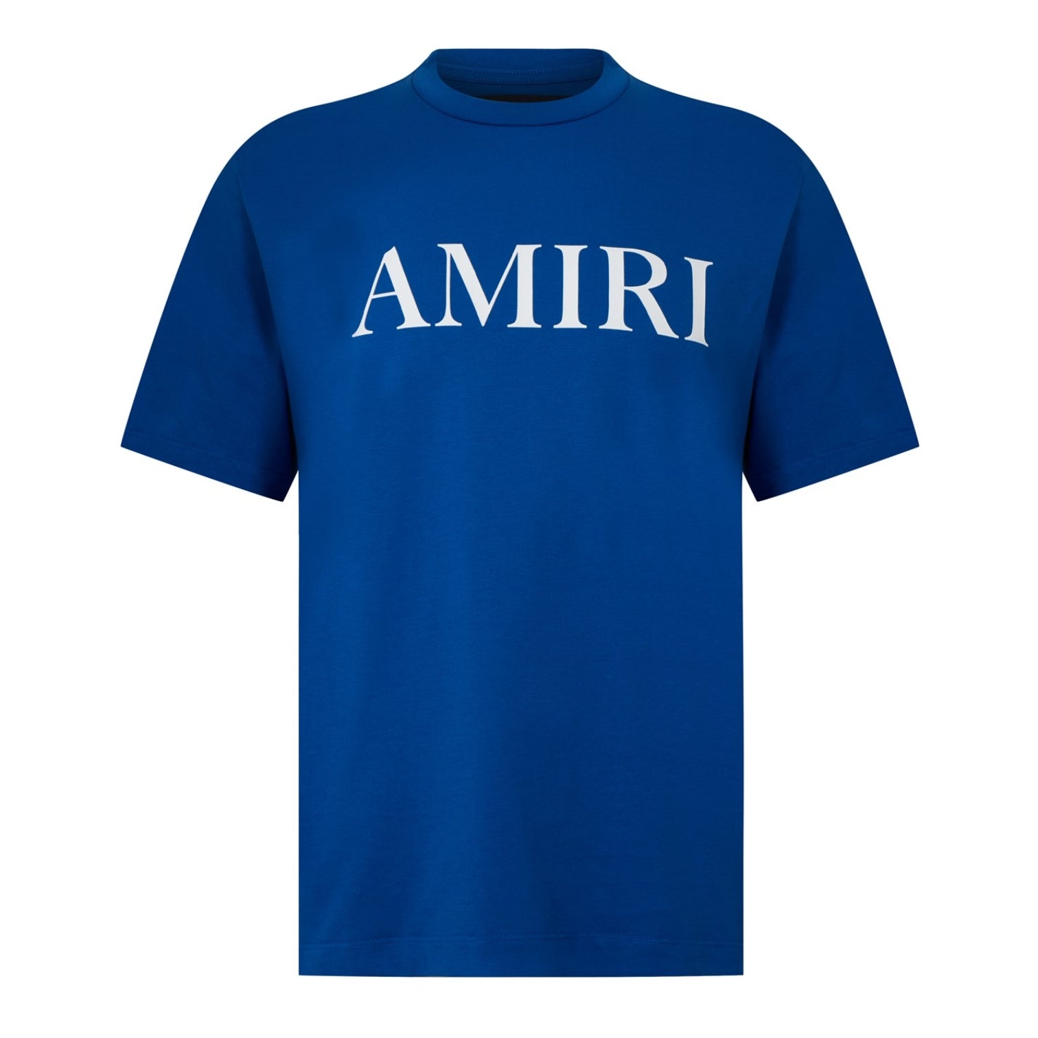 LUXURY HUB AMIRI CORE LOGO BLUE TEE