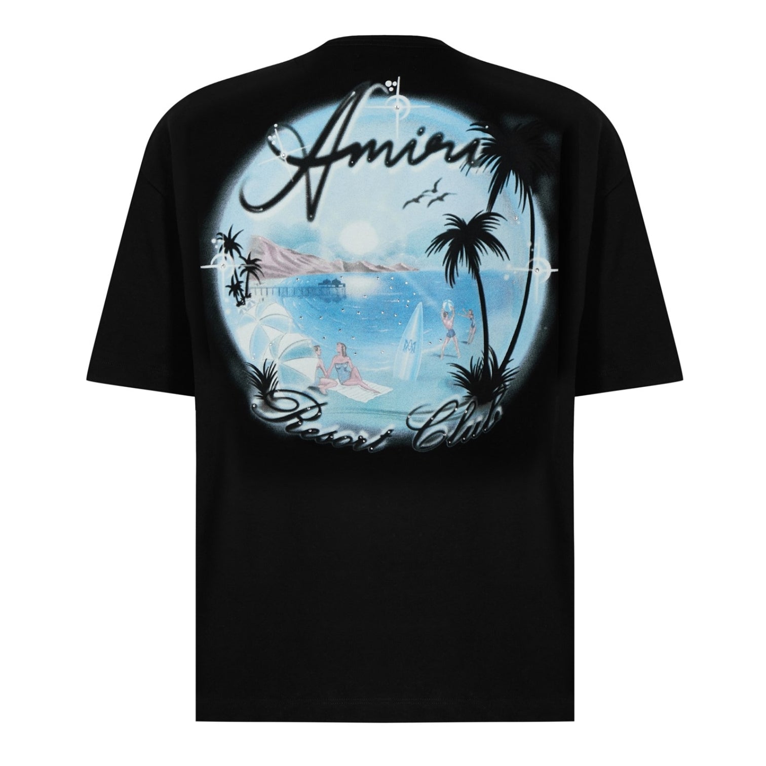 LUXURY HUB AMIRI AIRBRUSH OS TEE