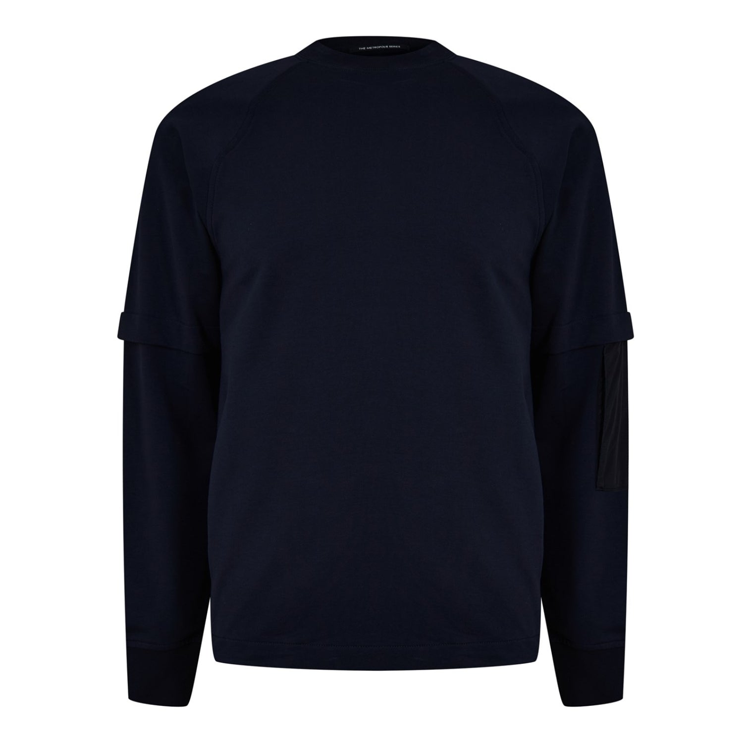 LUXURY HUB CP COMPANY METROPOLIS CREW SWEATSHIRT