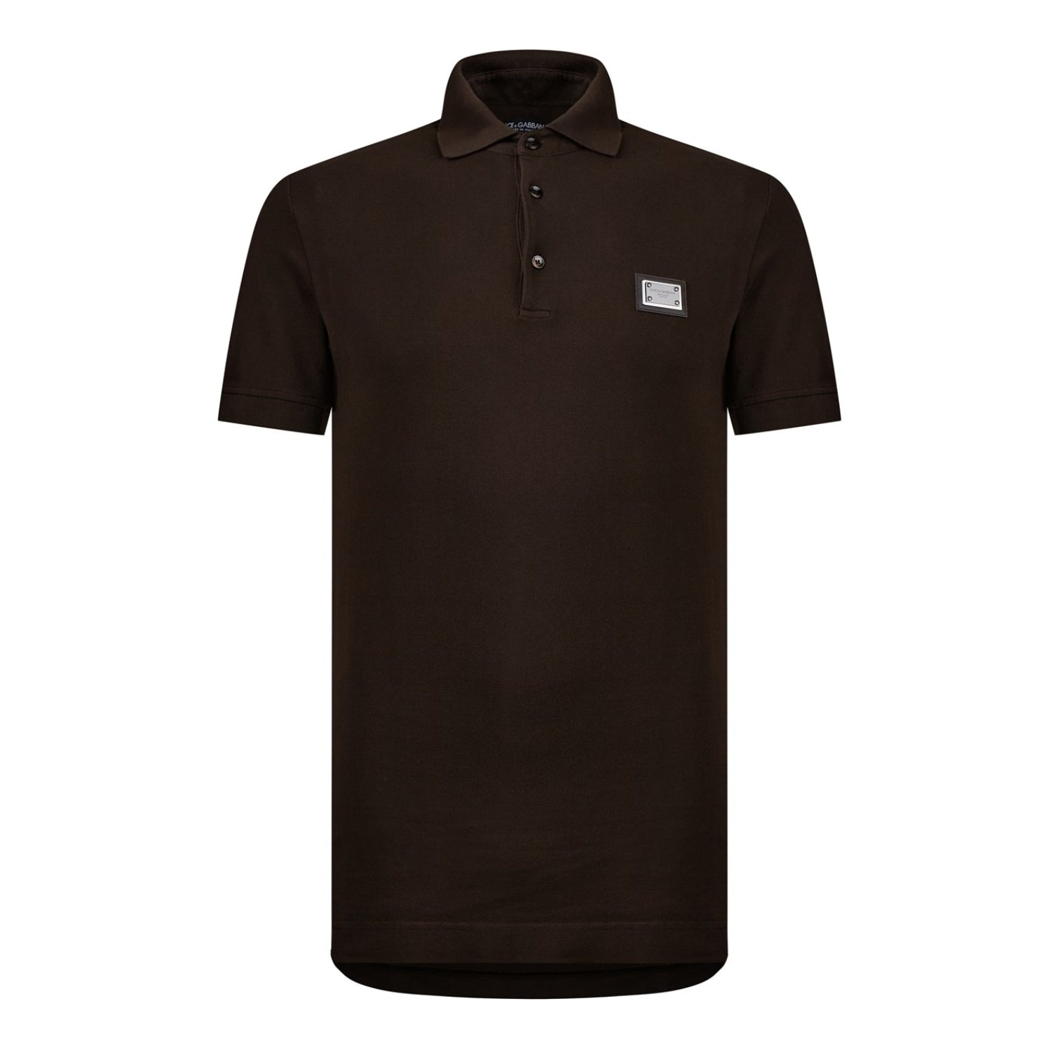 LUXURY HUB DOLCE AND GABBANA DG BTTN PLATE POLO