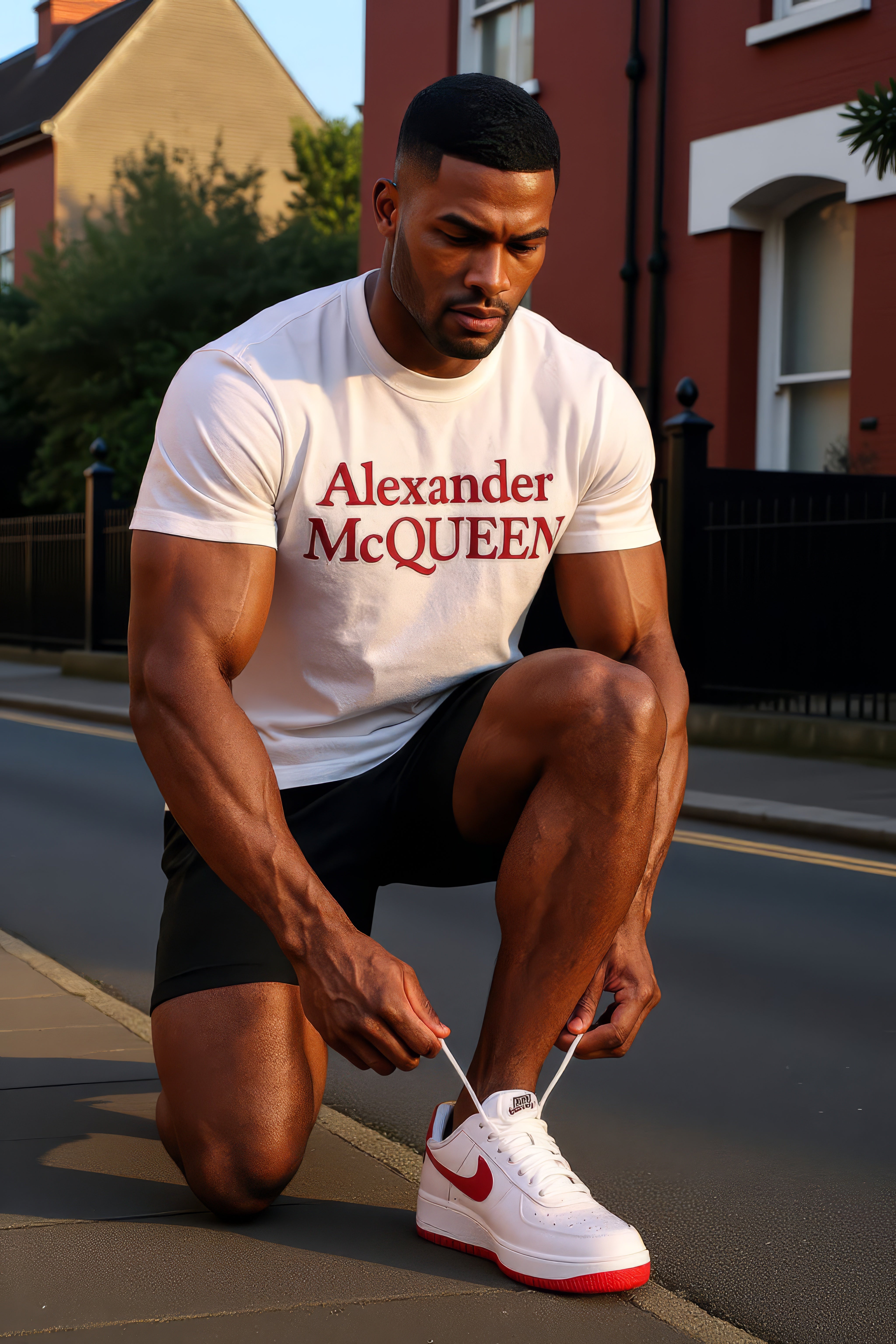 LUXURY HUB ALEXANDER MCQUEEN ALEX TEE