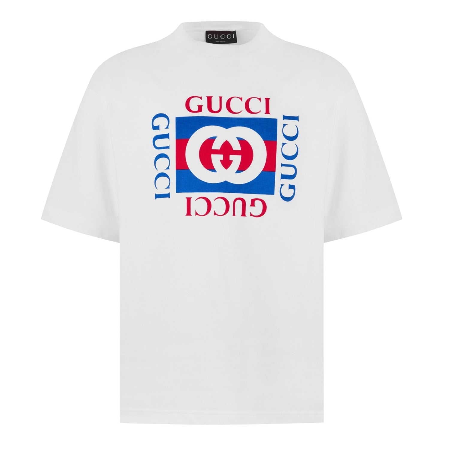 LUXURY HUB GUCCI GUCCI BOX LOGO TEE