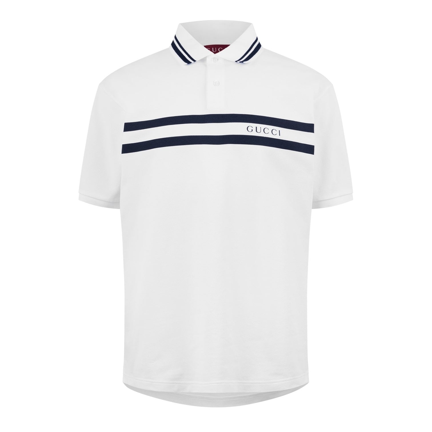 LUXURY HUB GUCCI STRIPE POLO