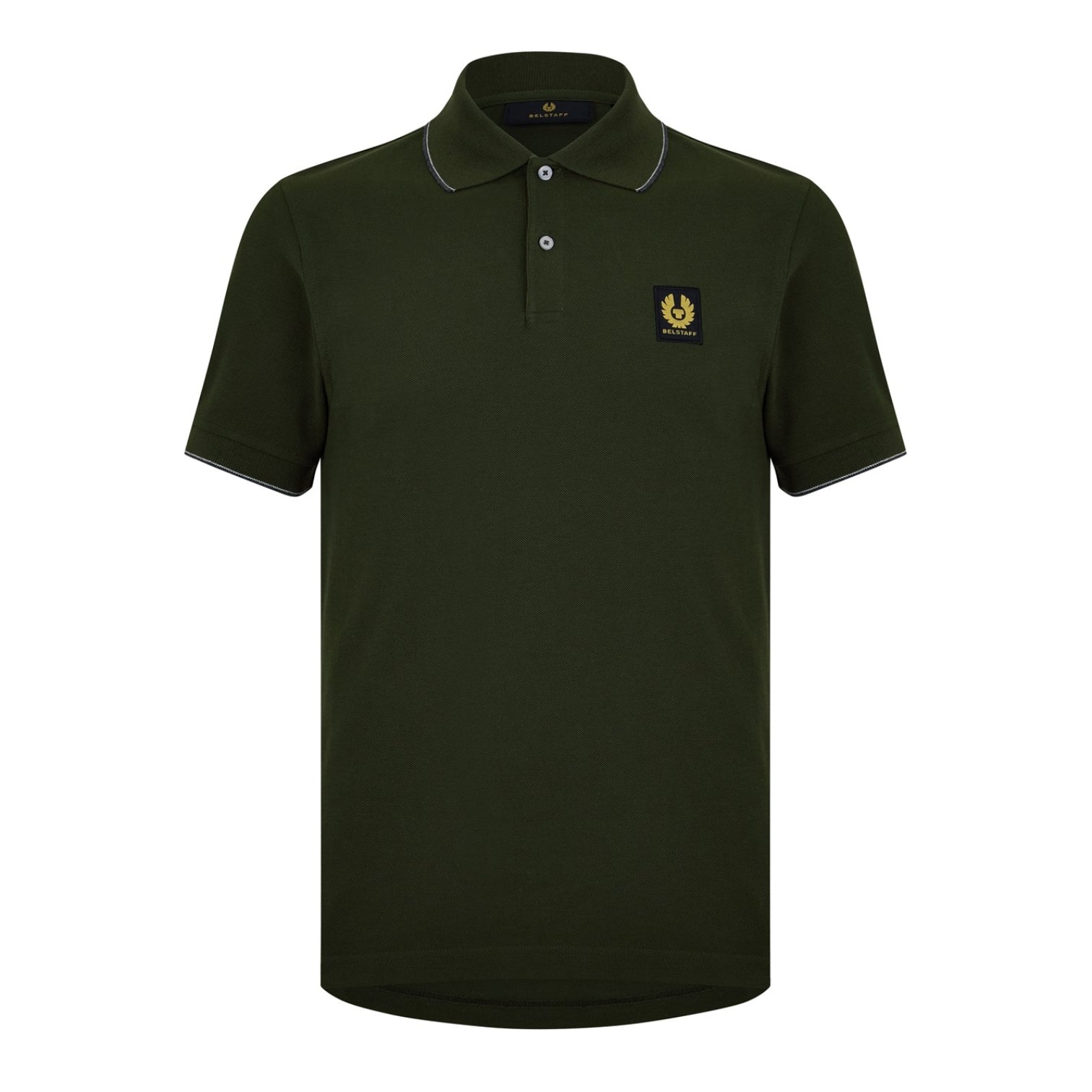 LUXURY HUB BELSTAFF DOUBLE TIPPED POLO SHIRT