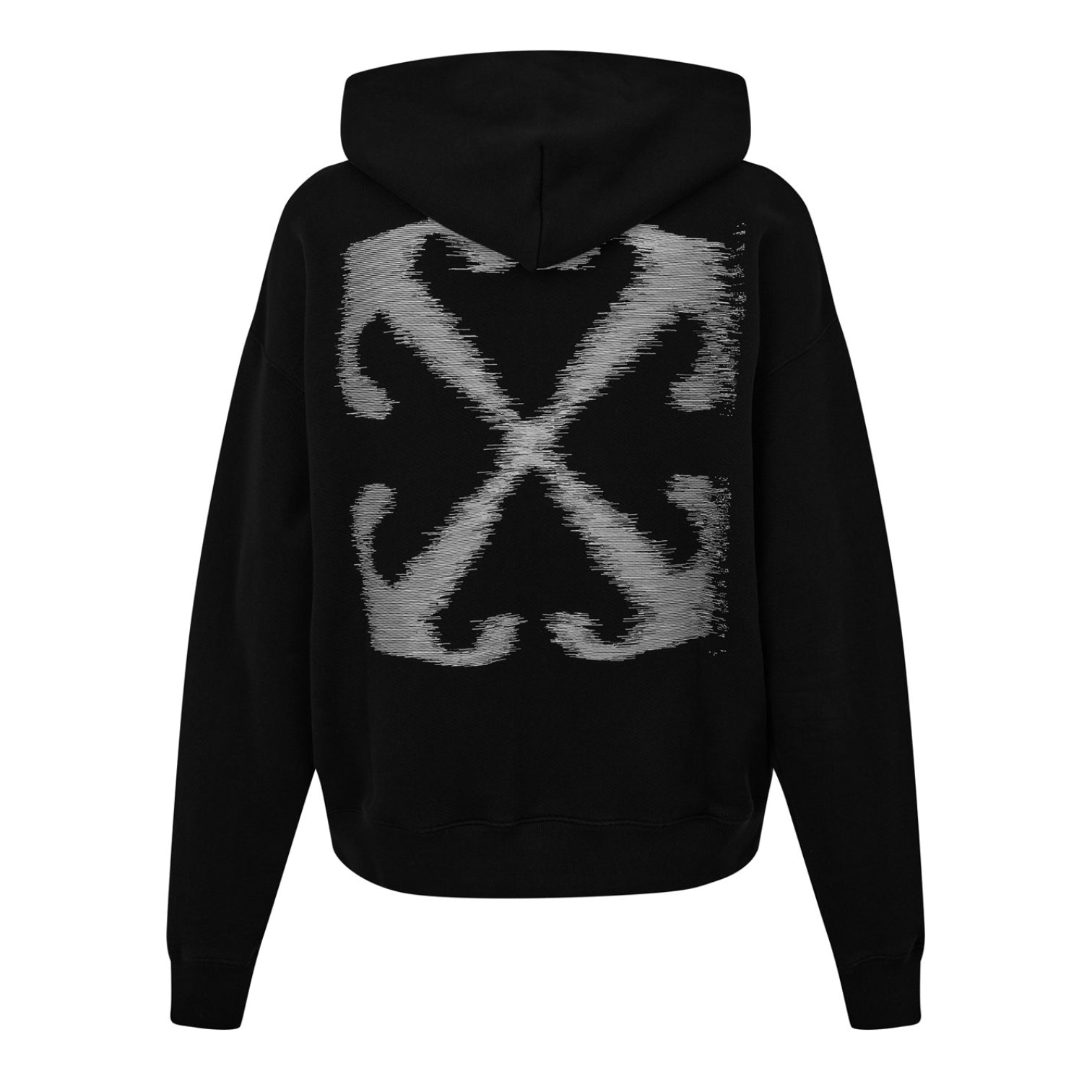 LUXURY HUB OFF WHITE OFF WIND ARR ZIP HOODIE