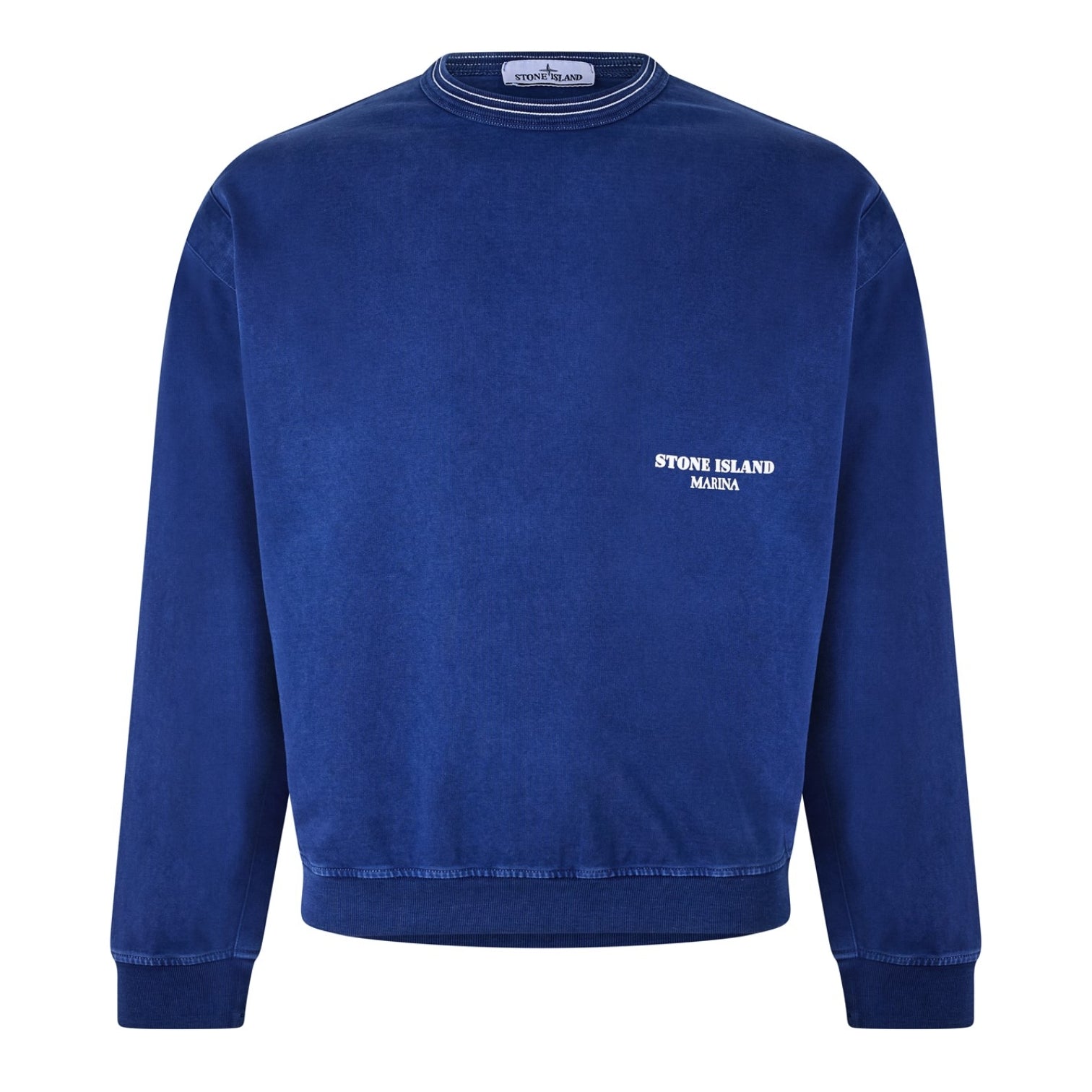 LUXURY HUB STONE ISLAND MARINA CREWNECK SWEATSHIRT