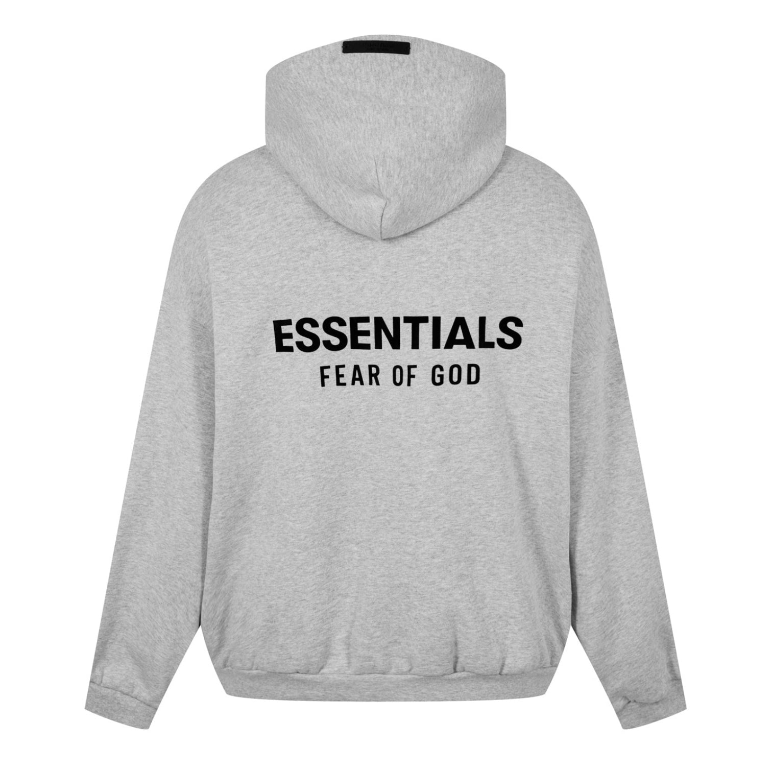 LUXURY HUB FEAR OF GOD ESSENTIALS LOGO OVER THE HEAD HOODIE