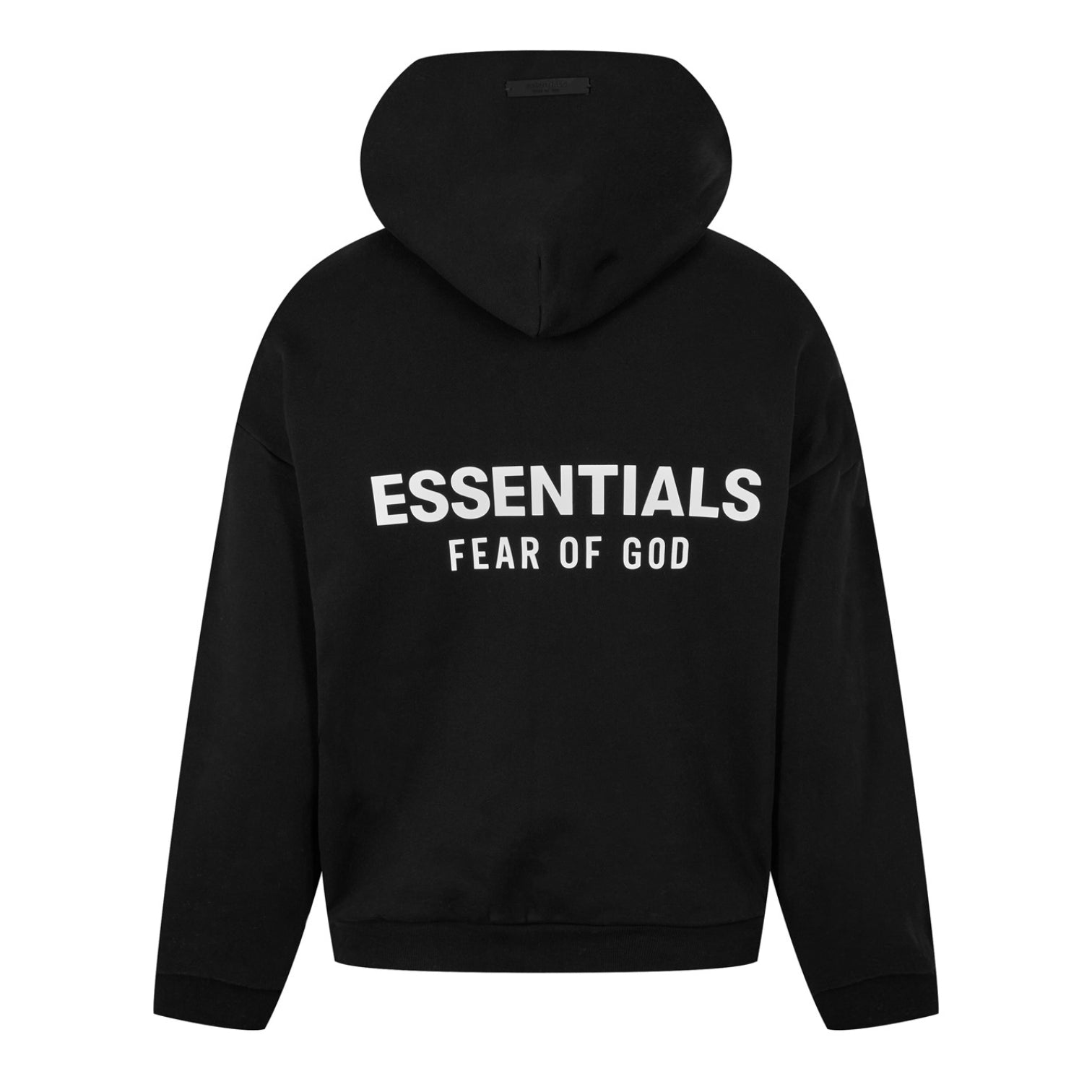 LUXURY HUB FEAR OF GOD ESSENTIALS LOGO OVER THE HEAD HOODIE