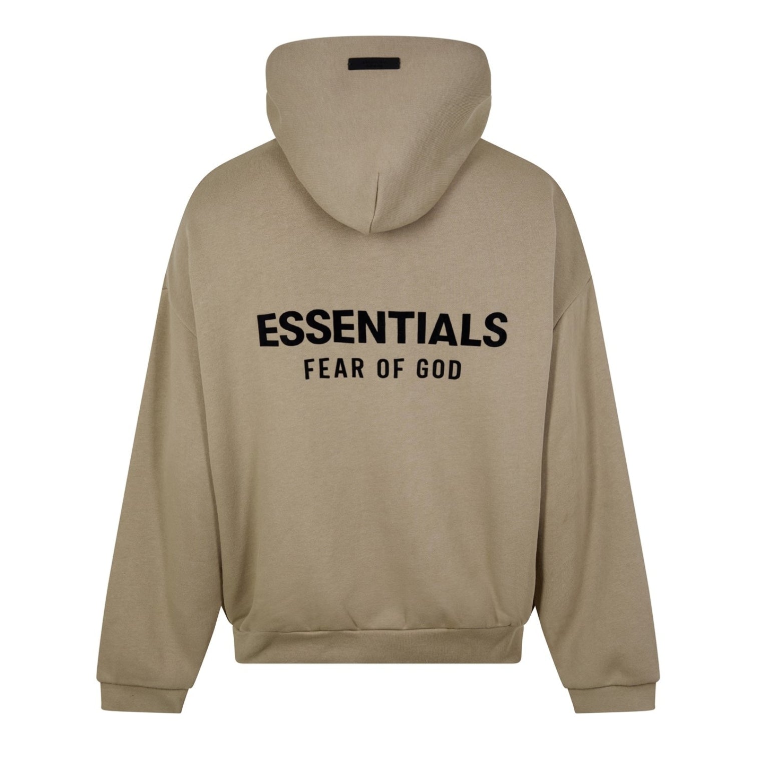 LUXURY HUB FEAR OF GOD ESSENTIALS LOGO OVER THE HEAD HOODIE