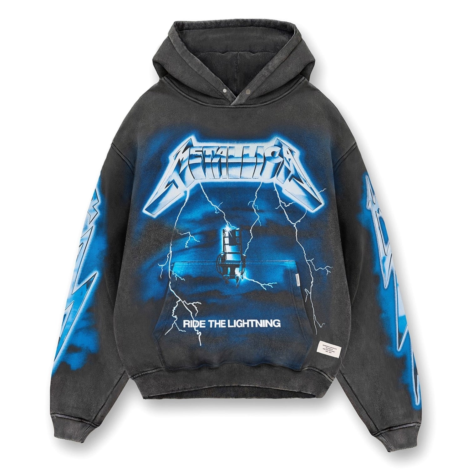 LUXURY HUB REPRESENT X METALLICA LIGHTNING HOODIE