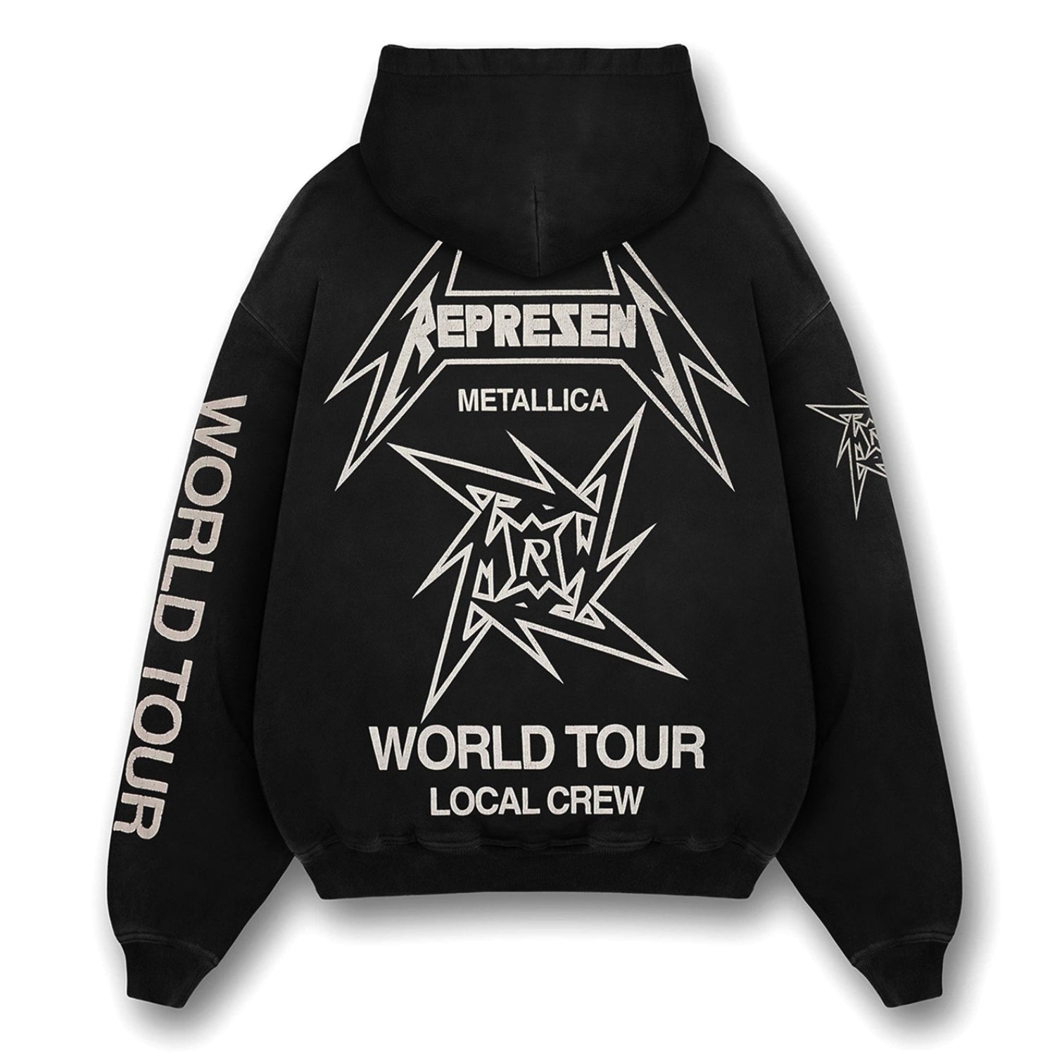 LUXURY HUB REPRESENT X METALLICA 40 YEAR ANNIVERSARY ZIP HOODIE