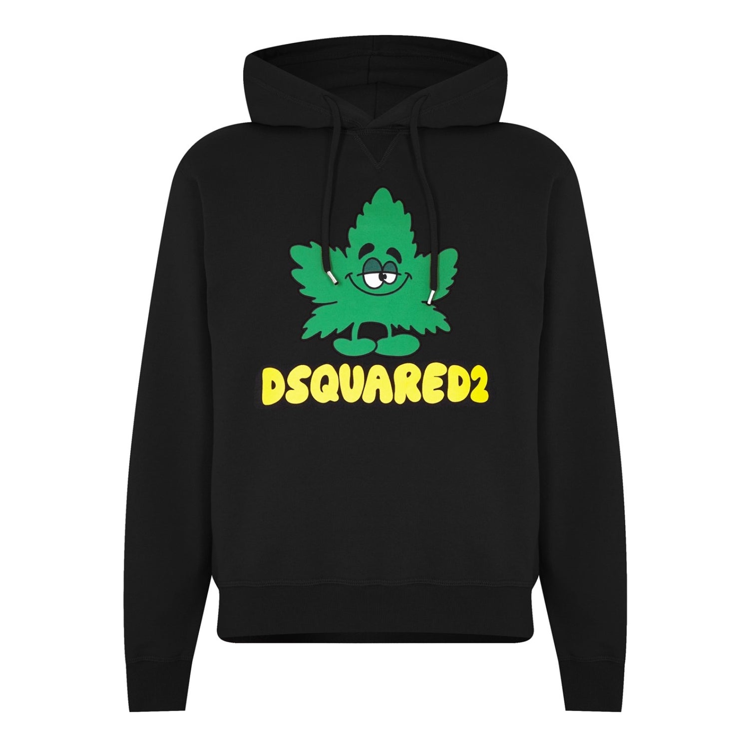 LUXURY HUB DSQUARED2 GRAPHIC WEED HOODIE