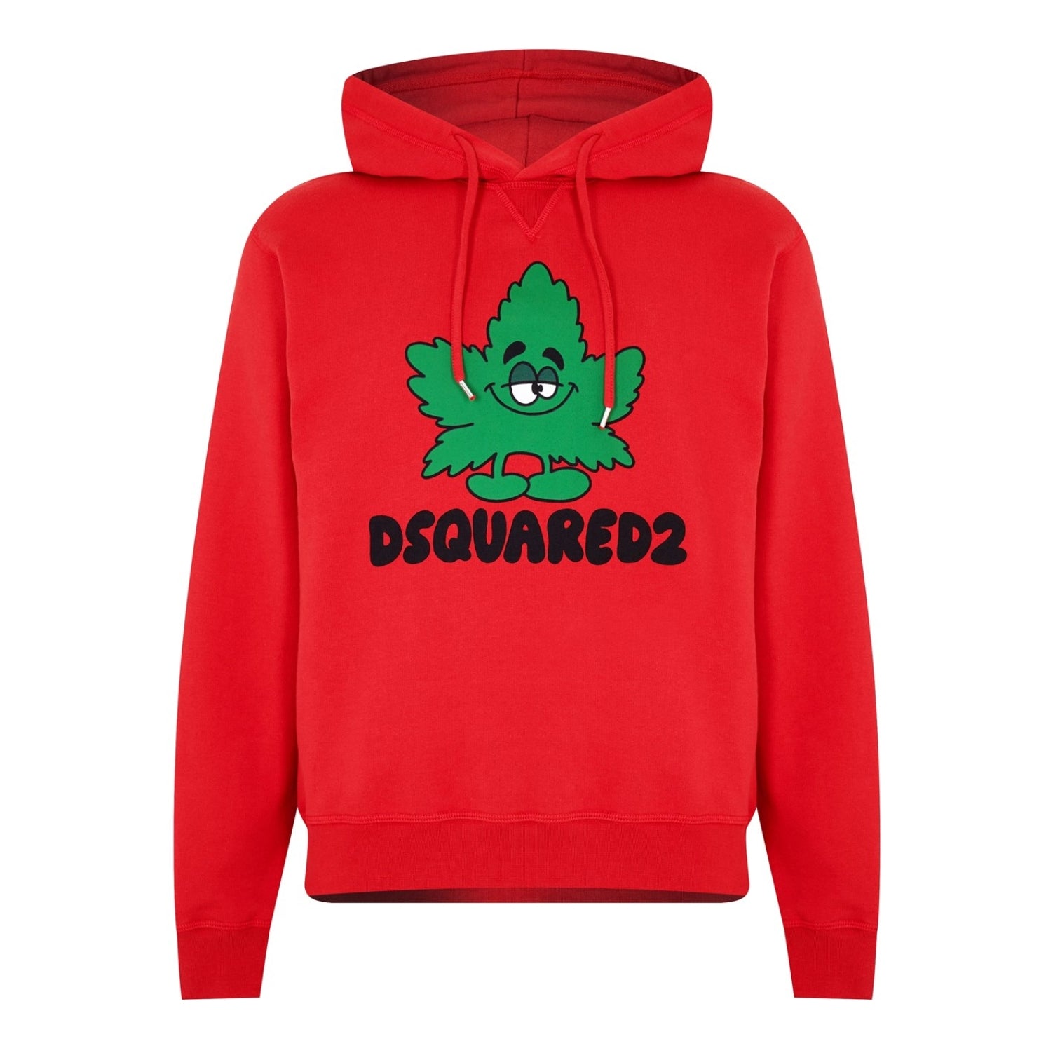 LUXURY HUB DSQUARED2 GRAPHIC WEED HOODIE