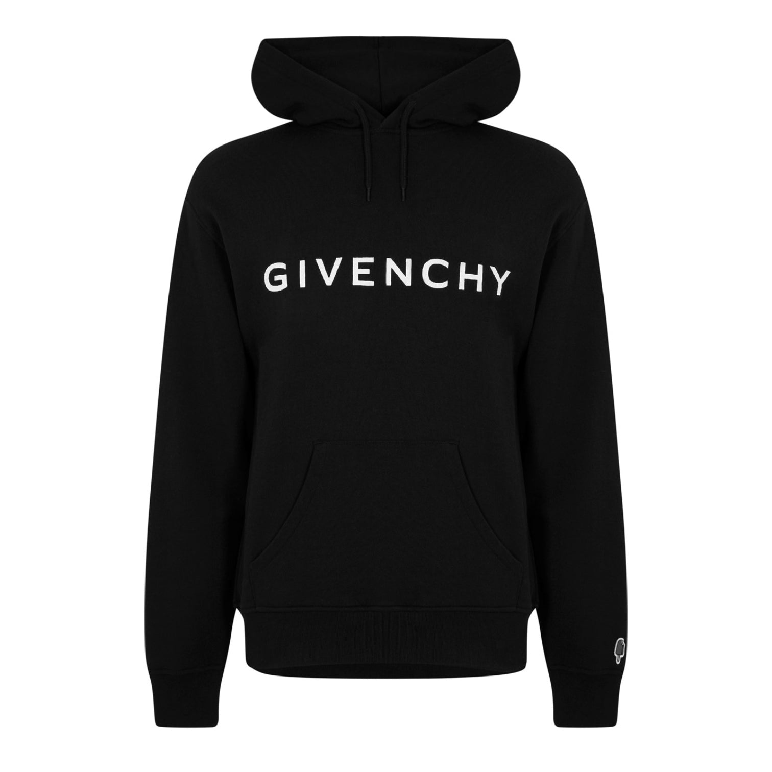 LUXURY HUB  GIVENCHY LOGO OTH HOODIE