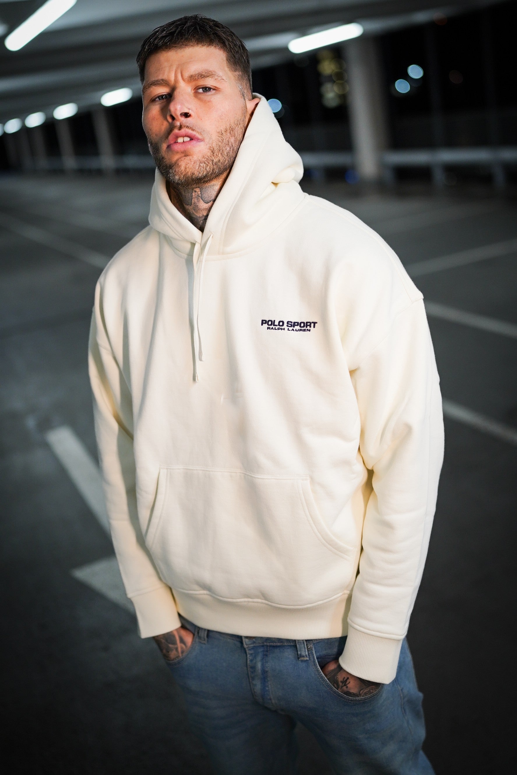 LUXURY HUB POLO SPORT BY RALPH LAUREN BACK PRINT HOODIE