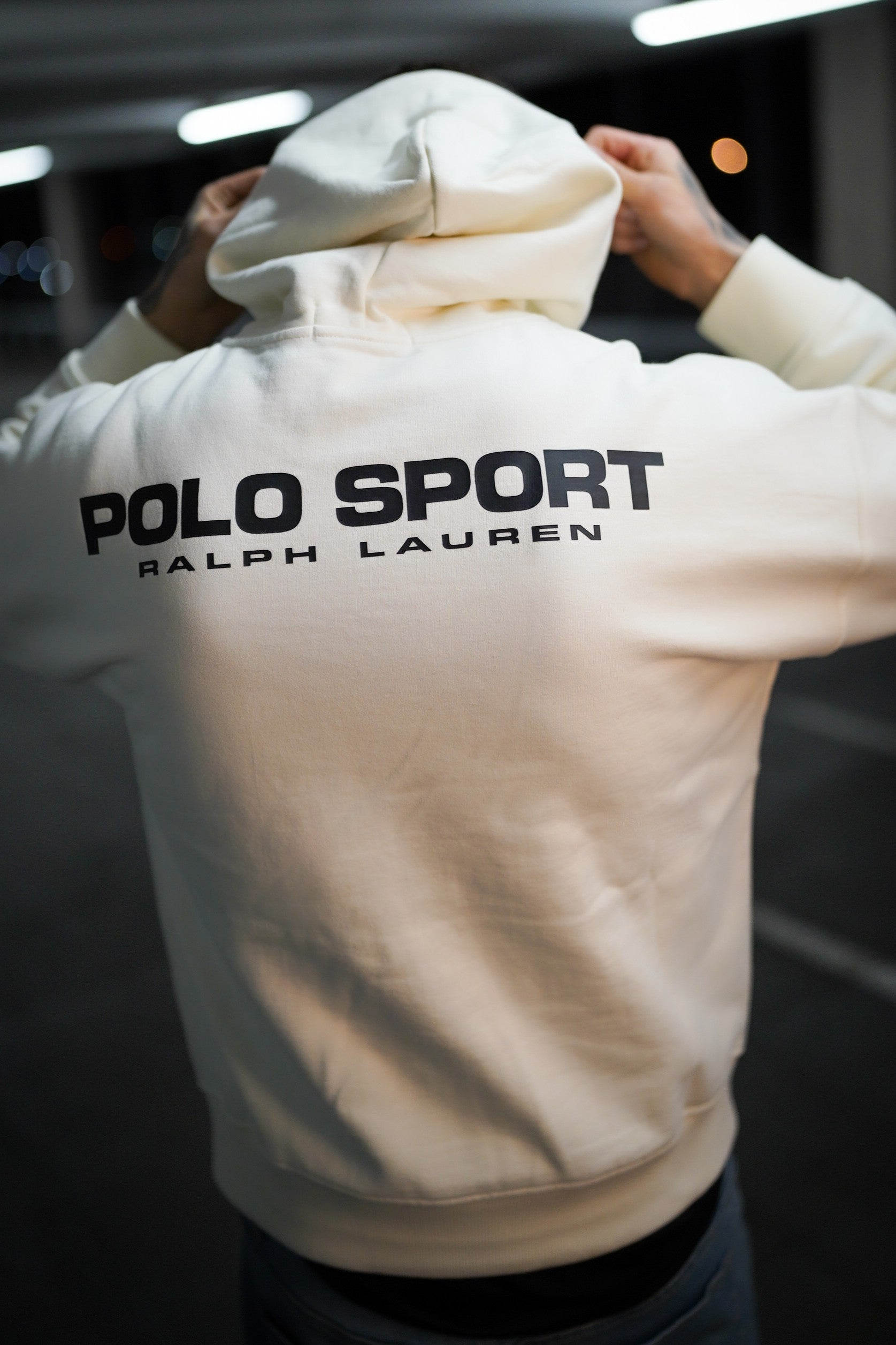 LUXURY HUB POLO SPORT BY RALPH LAUREN BACK PRINT HOODIE