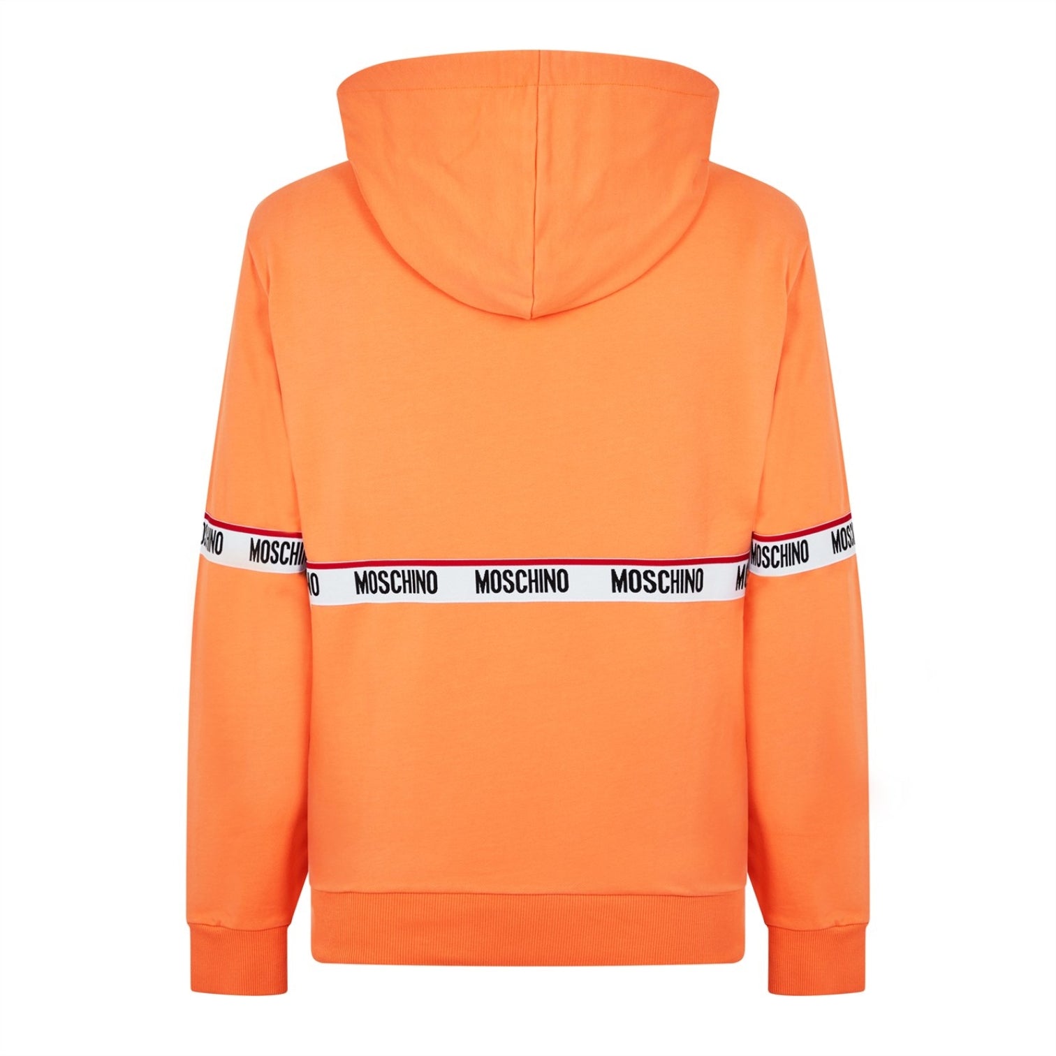 LUXURY HUB MOSCHINO TAPE OVER THE HEAD HOODIE