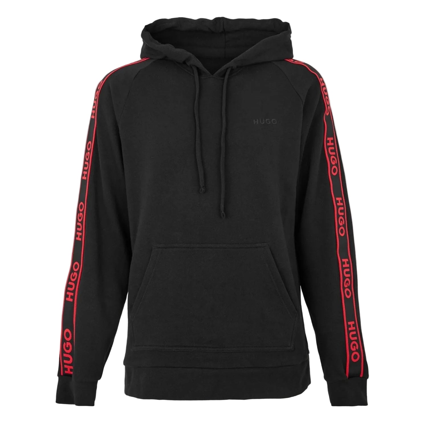 LUXURY HUB HUGO MEN'S LIAM COTTON PULLOVER HOODIE