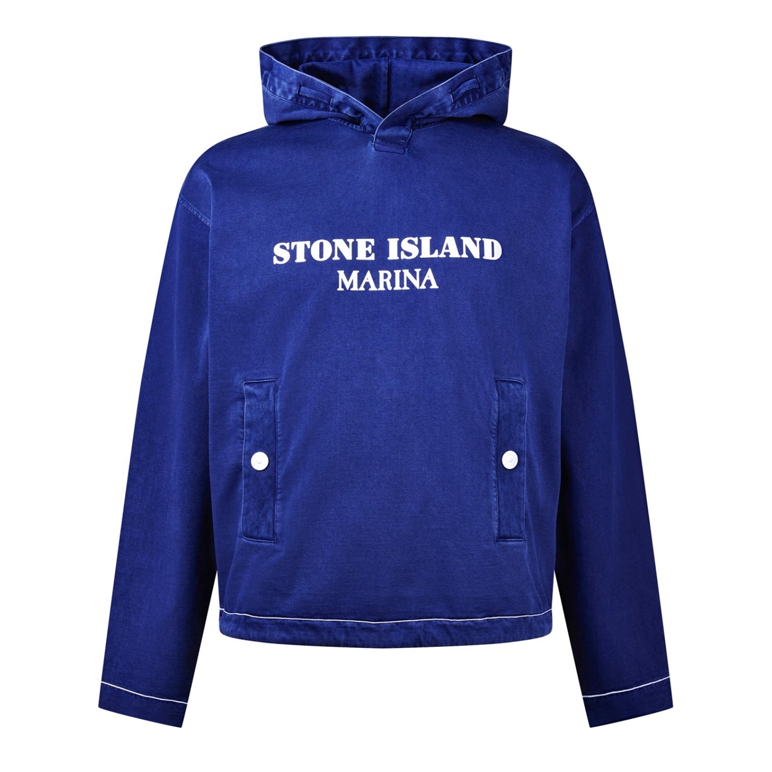 LUXURY HUB STONE ISLAND MARINA HOODED SWEATSHIRT