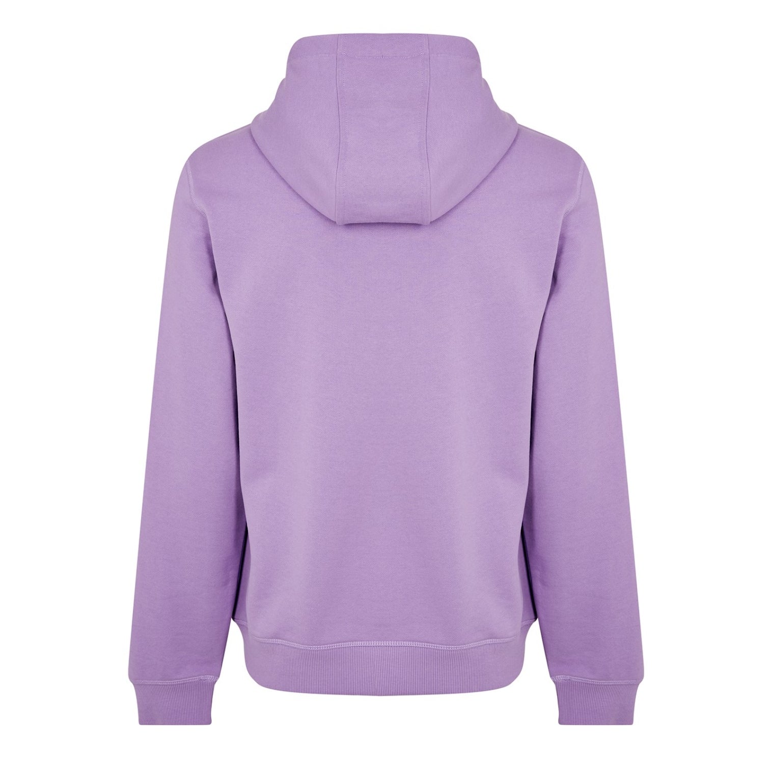 LUXURY HUB HUGO LOGO LABEL COTTON TERRY HOODIE